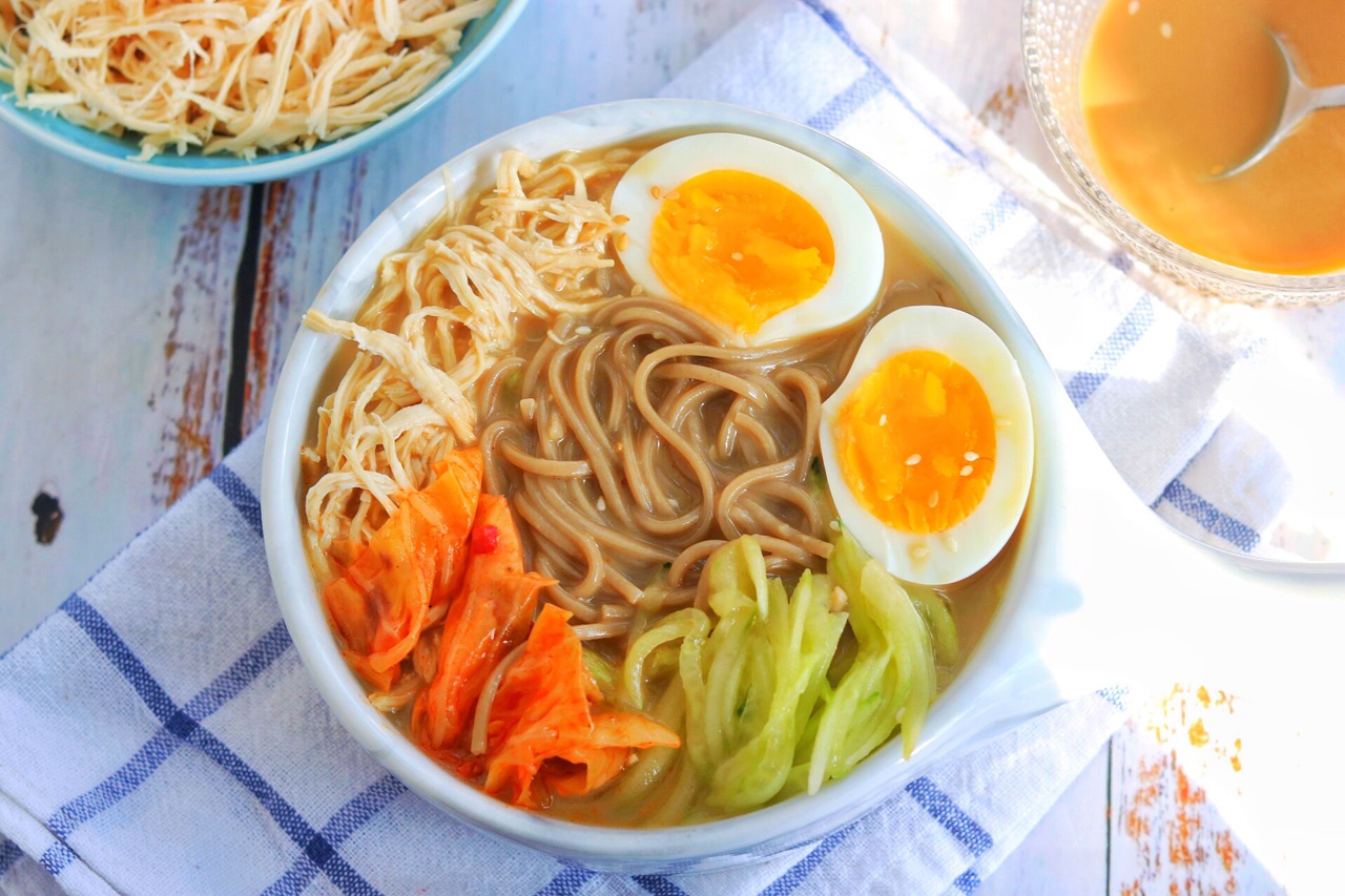 日式豆乳冷面
