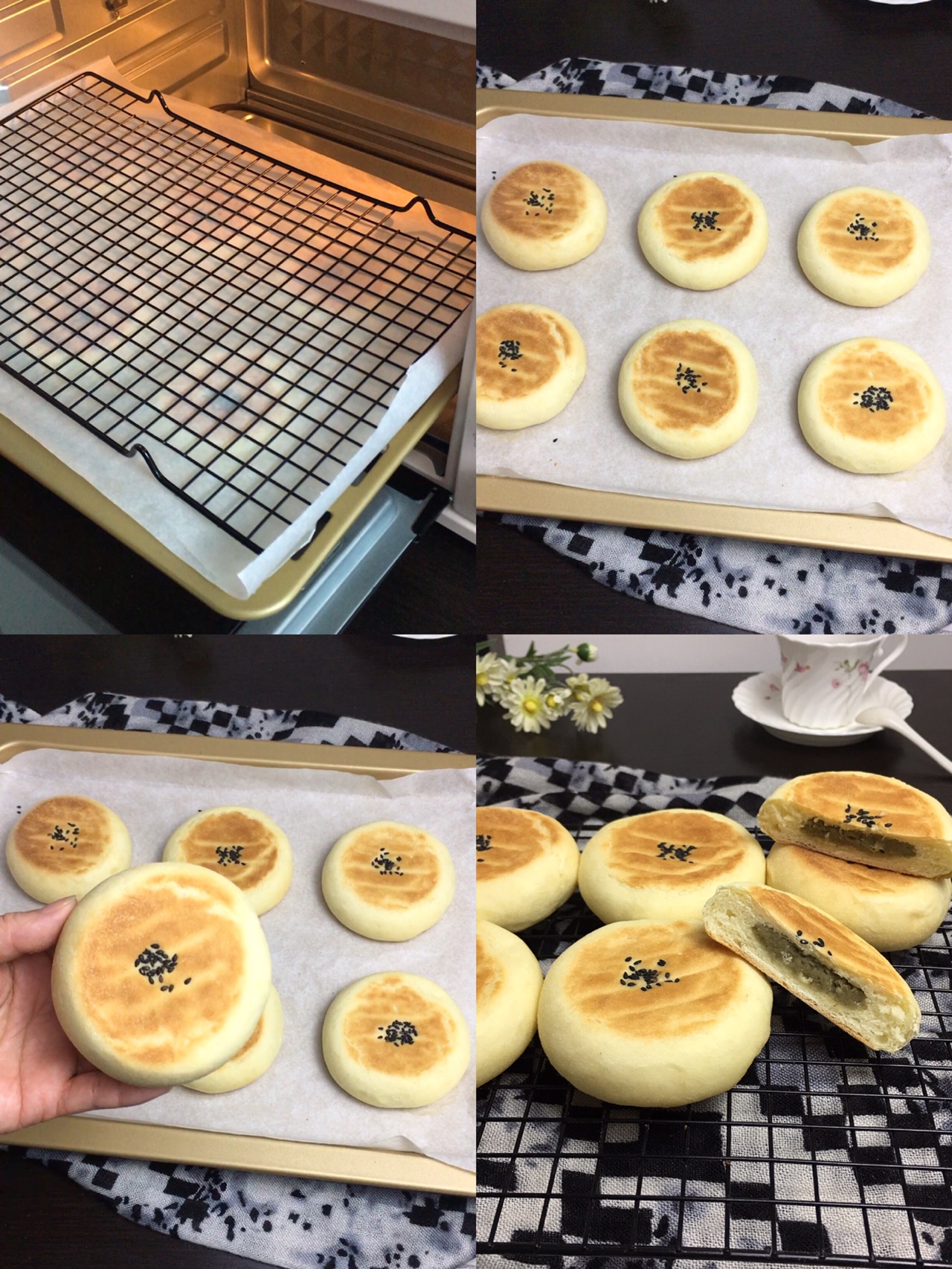 日式豆沙包|清甜可口