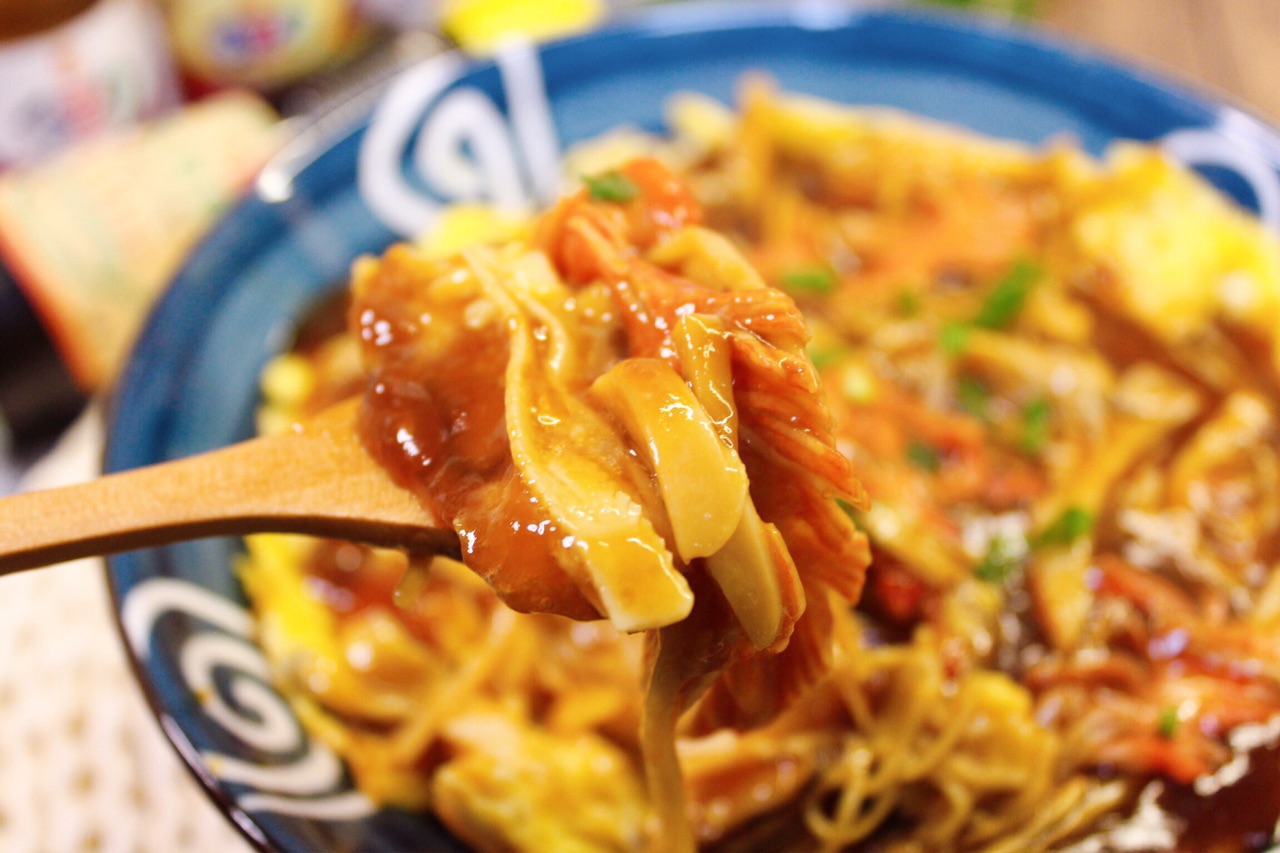 日式滑蛋蟹肉饭 | 浓郁汤汁造就快手晚餐