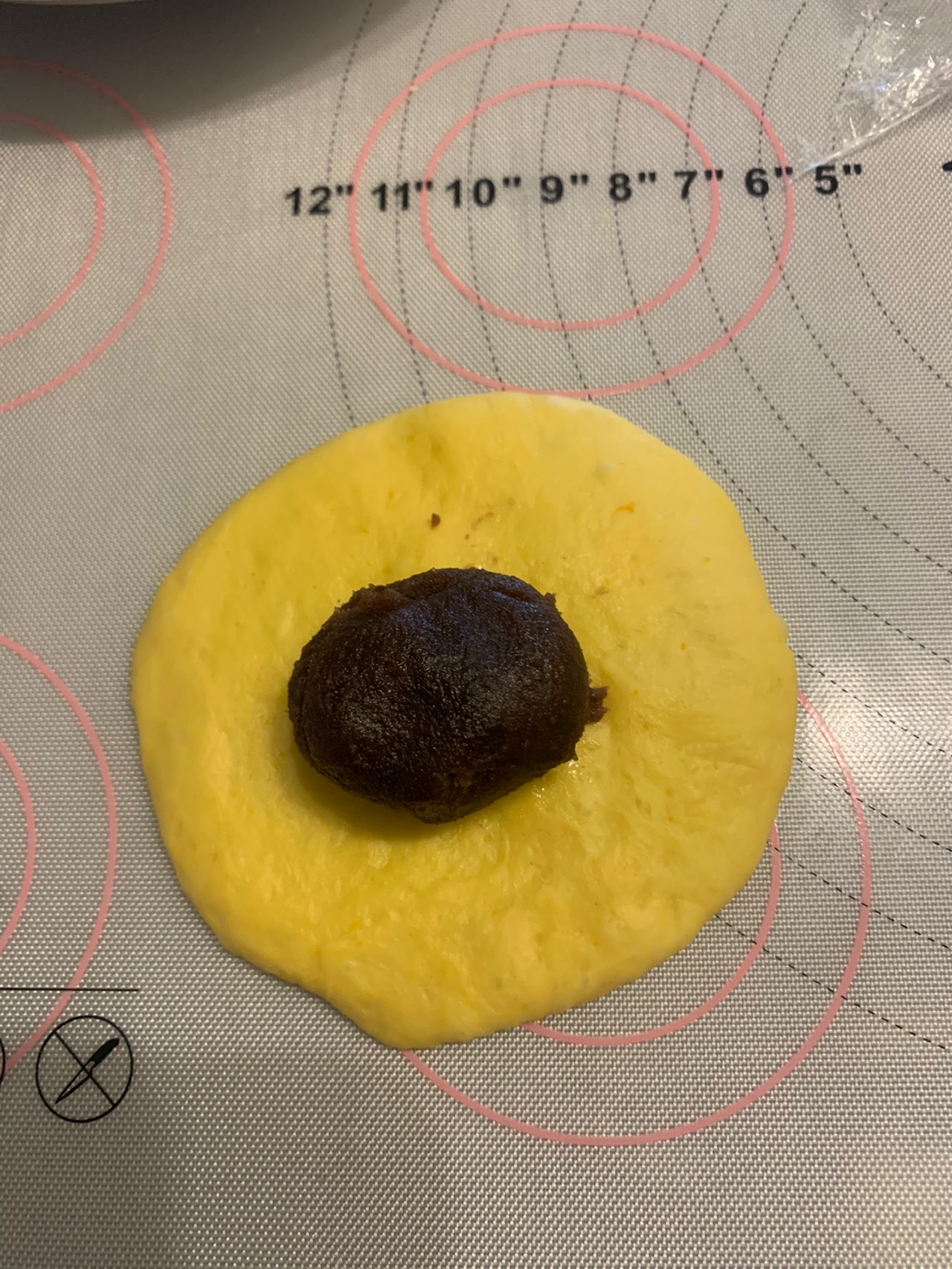 日式南瓜红豆包