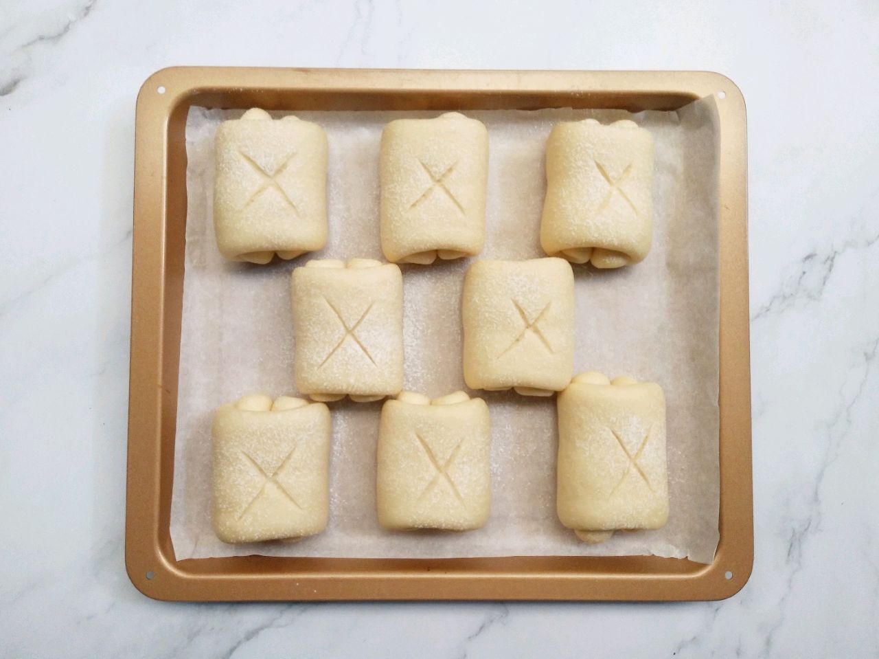 日式牛奶面包卷