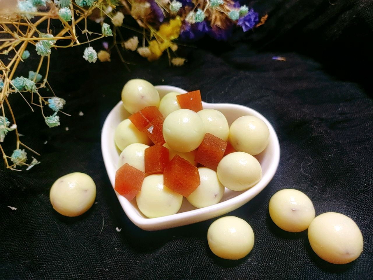 日式牛乳山楂球