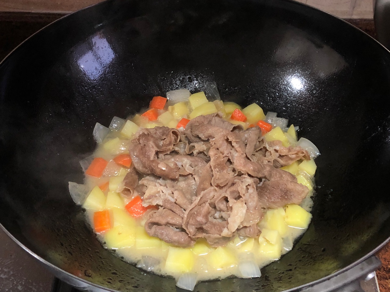 日式照烧肥牛拌饭