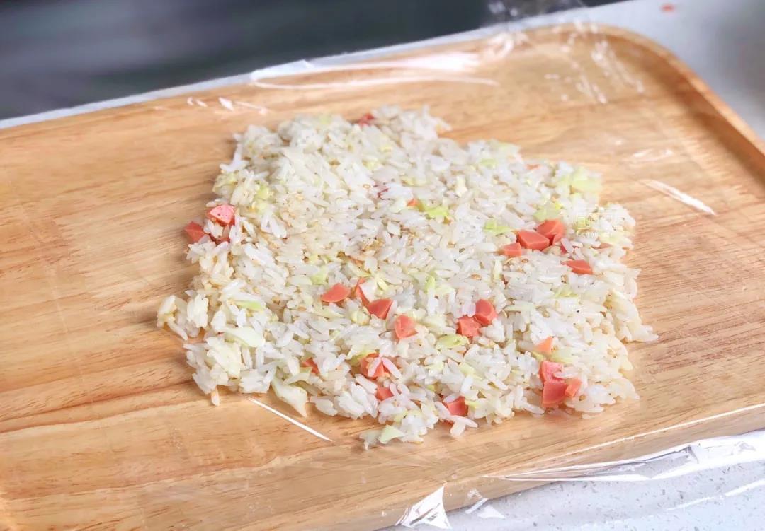 日式照烧煎饭团