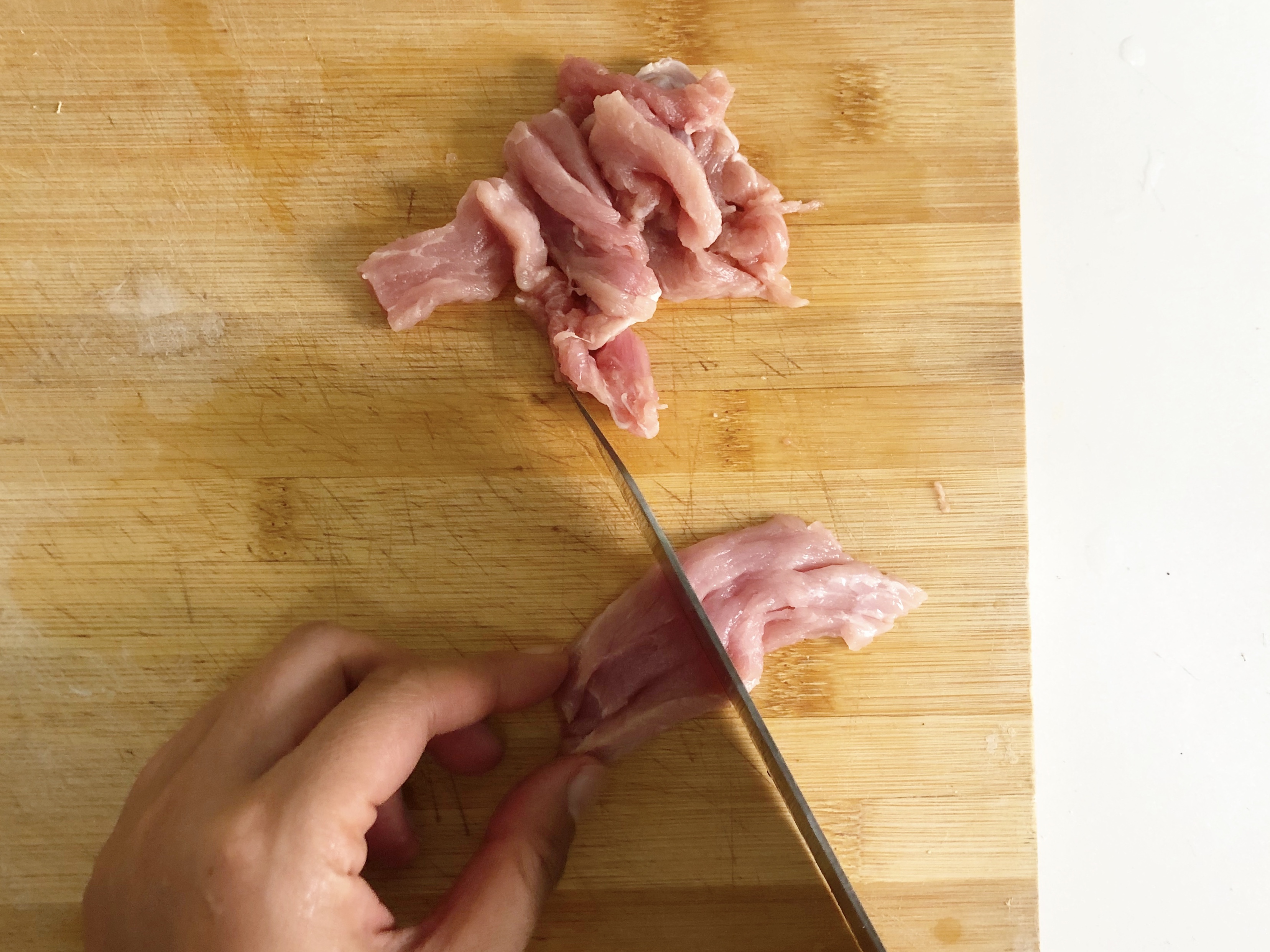 肉炒双菇