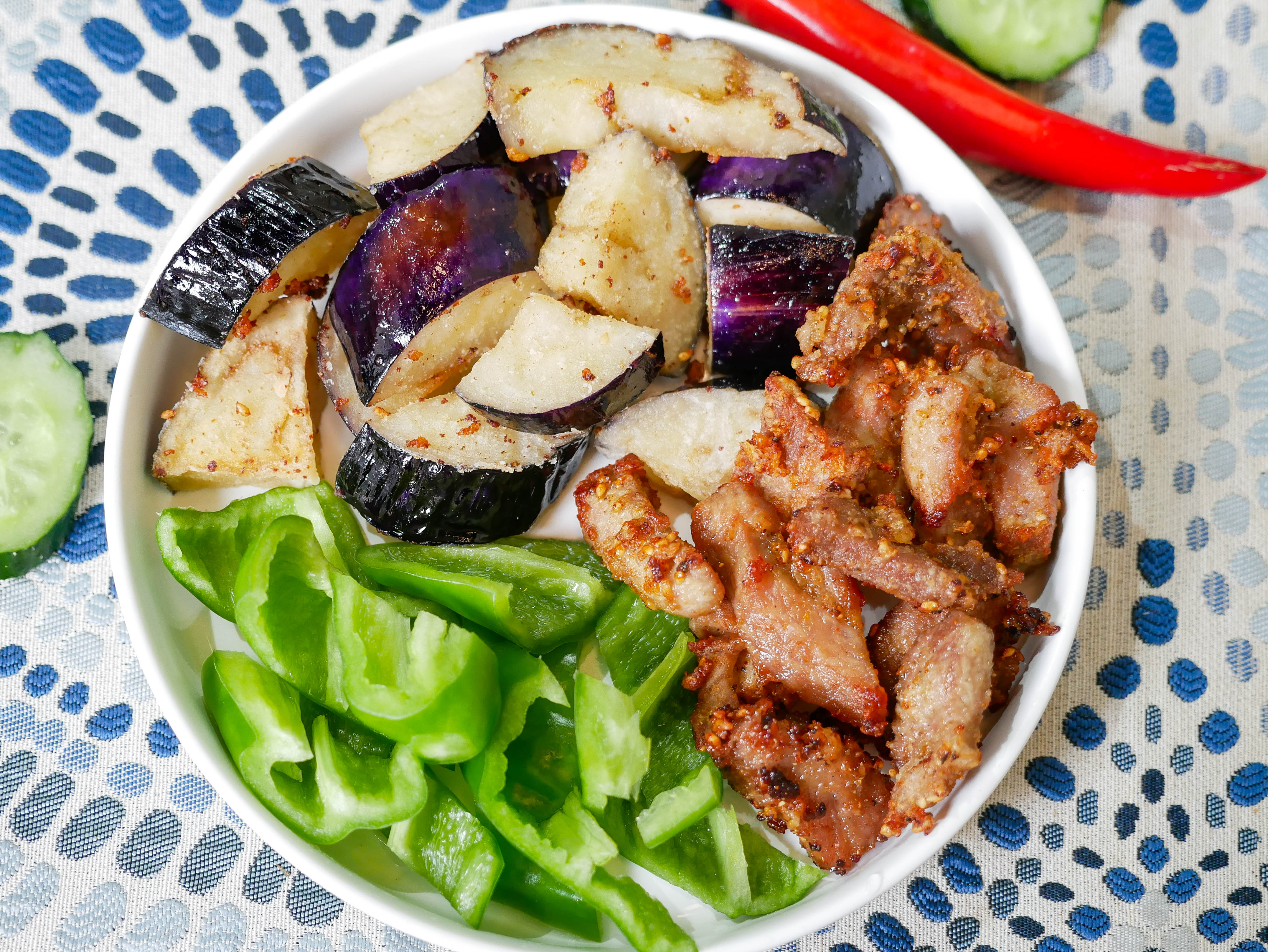 肉段烧茄子