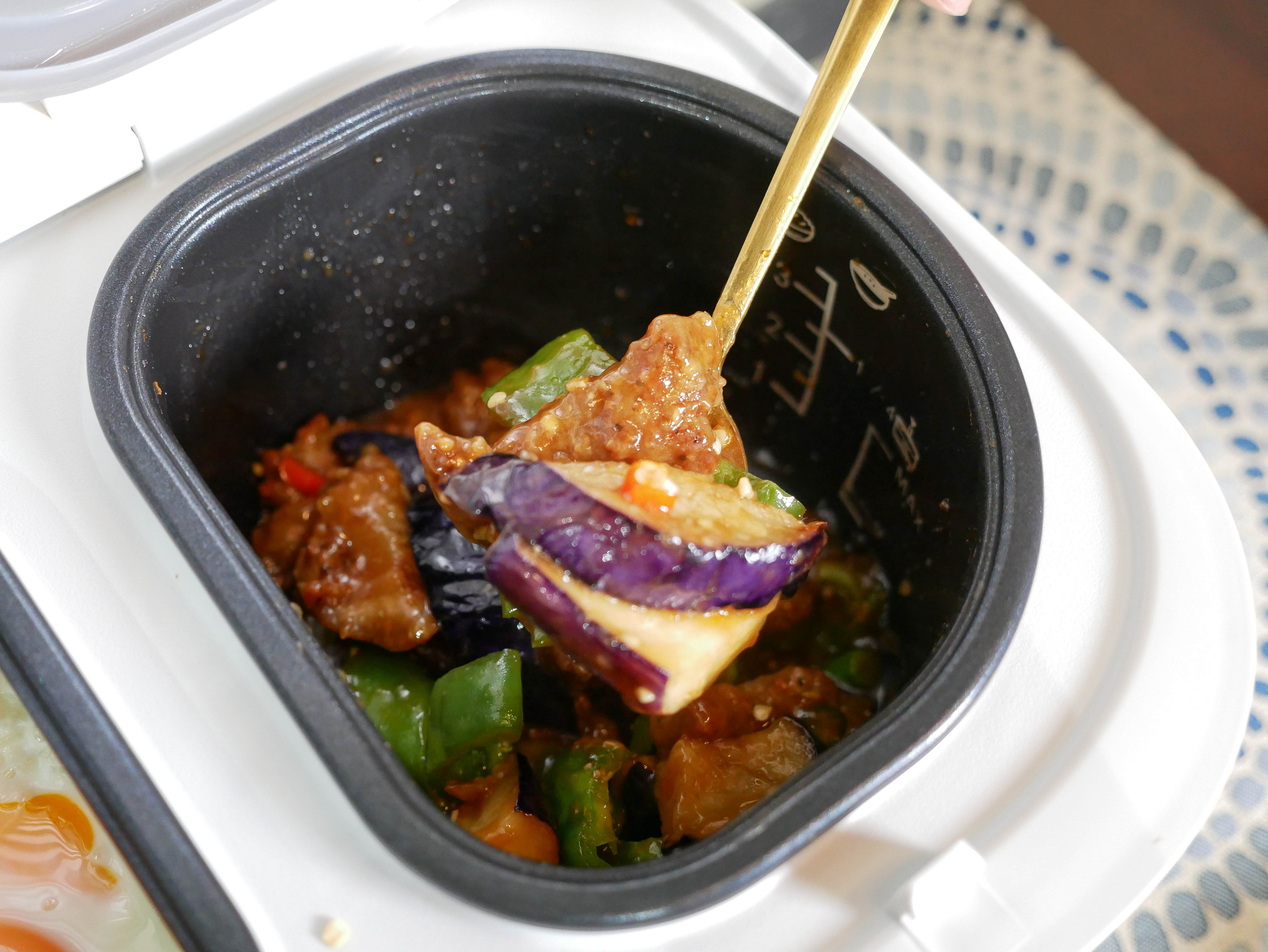 肉段烧茄子