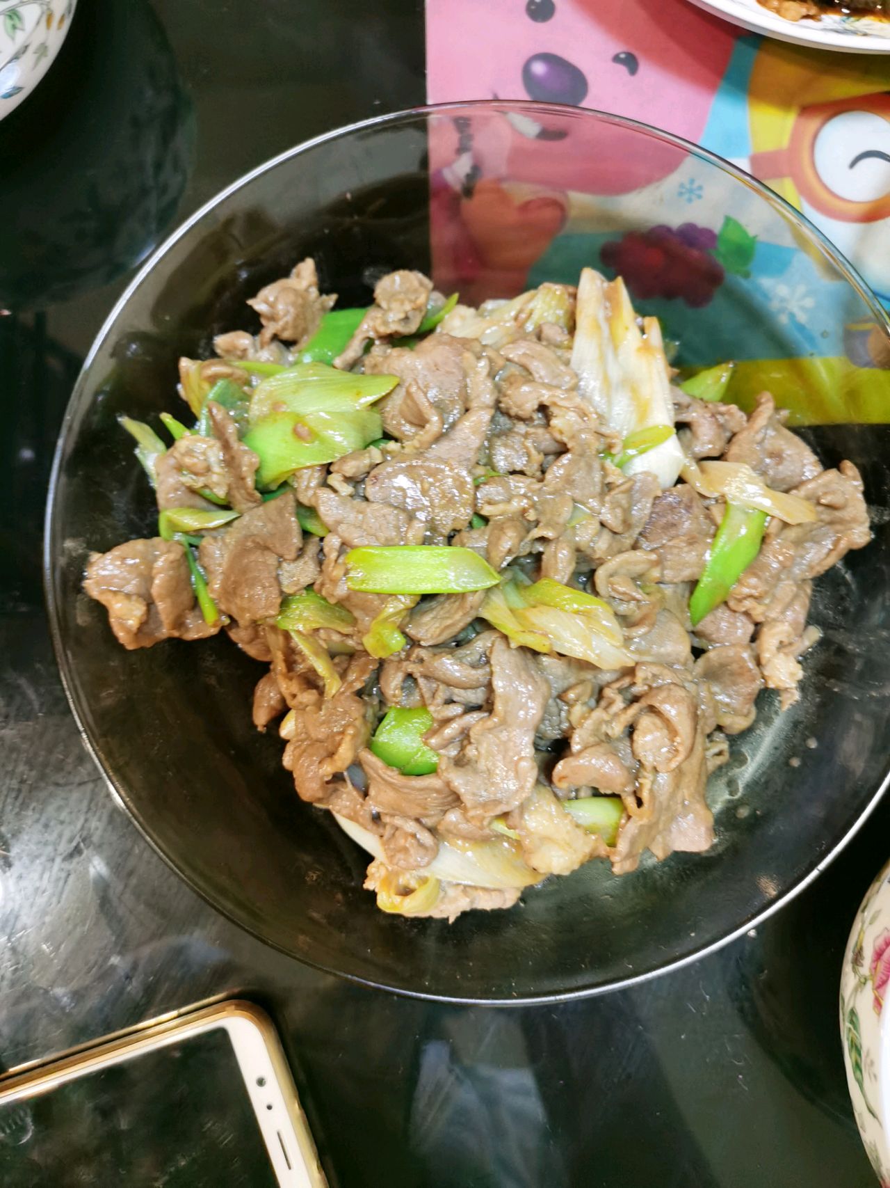 肉多版葱爆羊肉