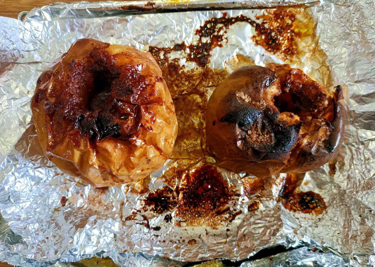 肉桂烤苹果