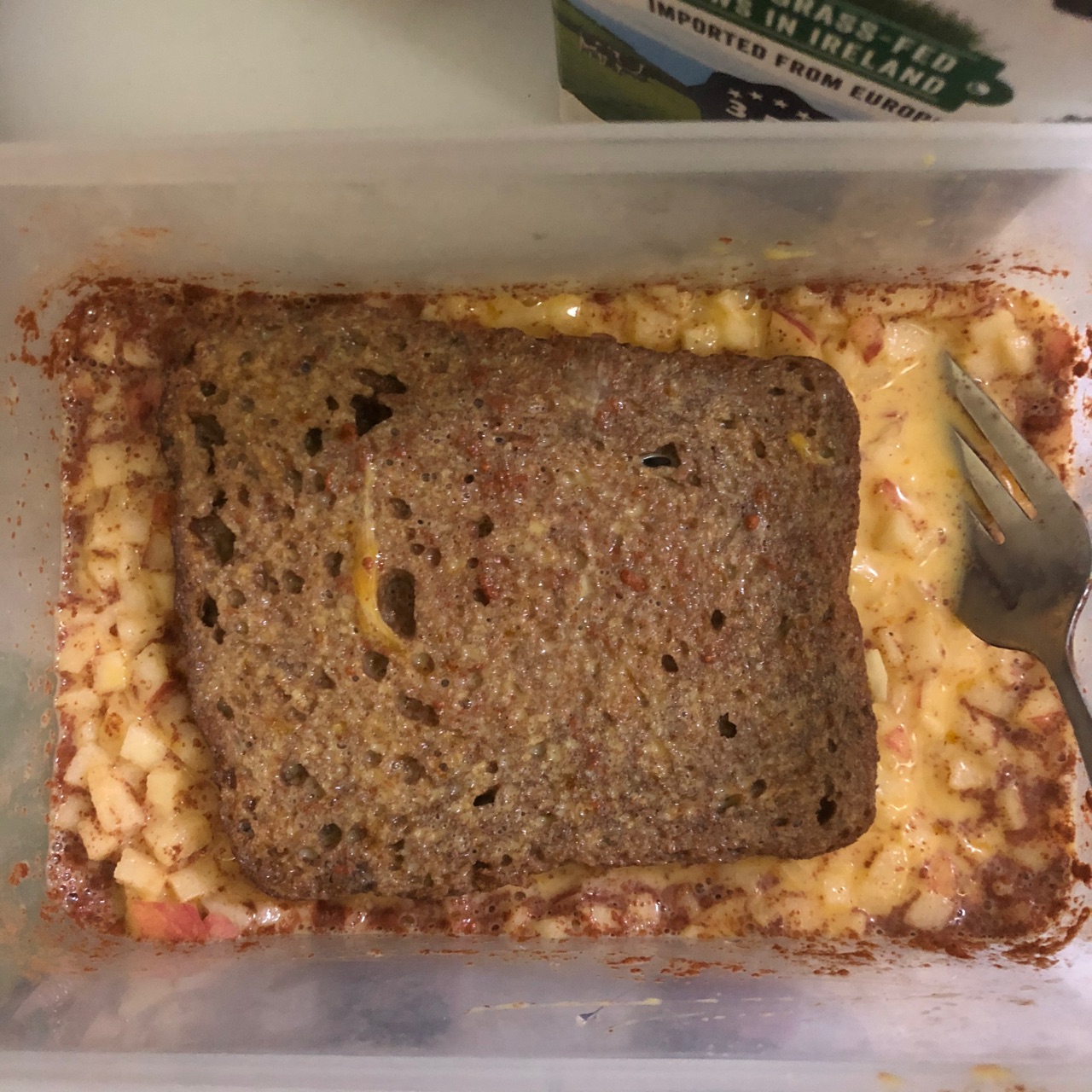 肉桂苹果烤法式吐司