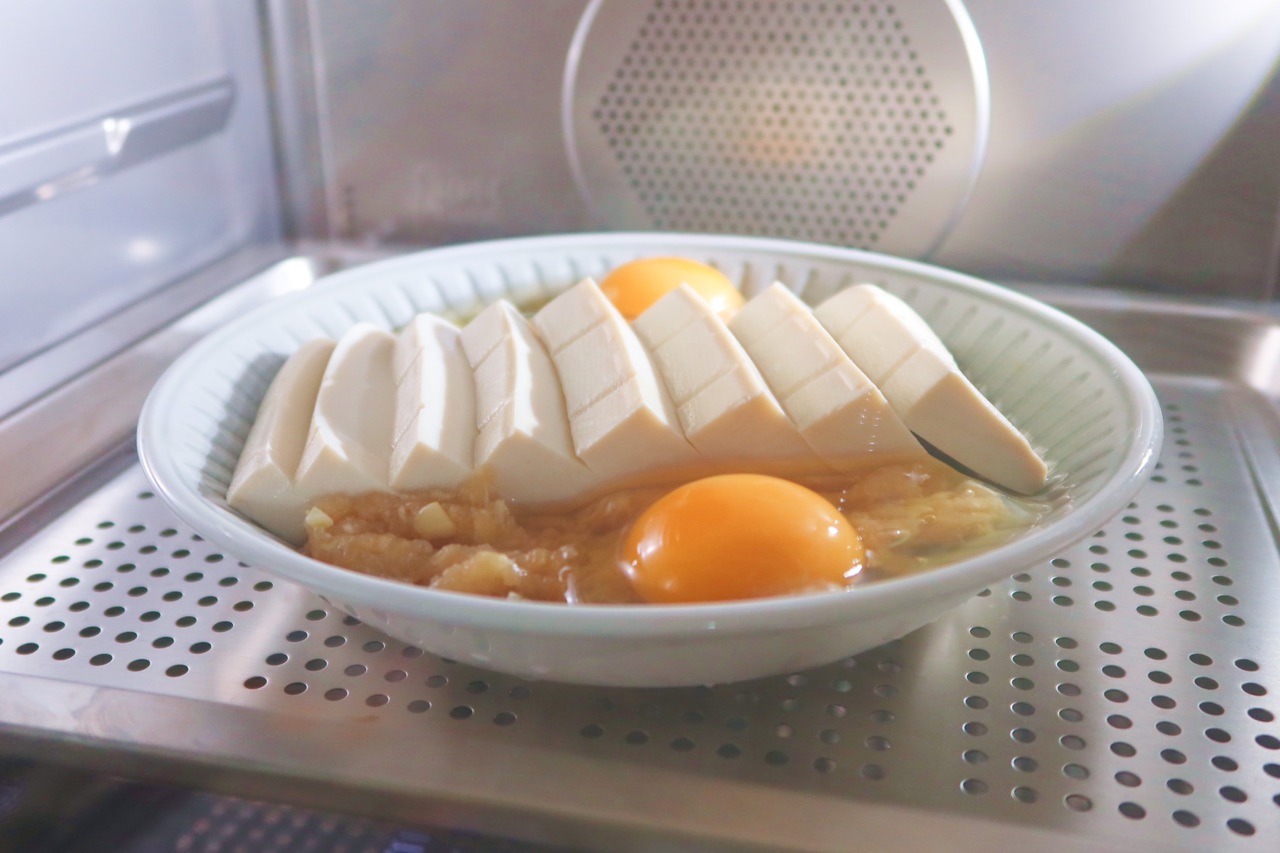 肉末豆腐抱蛋