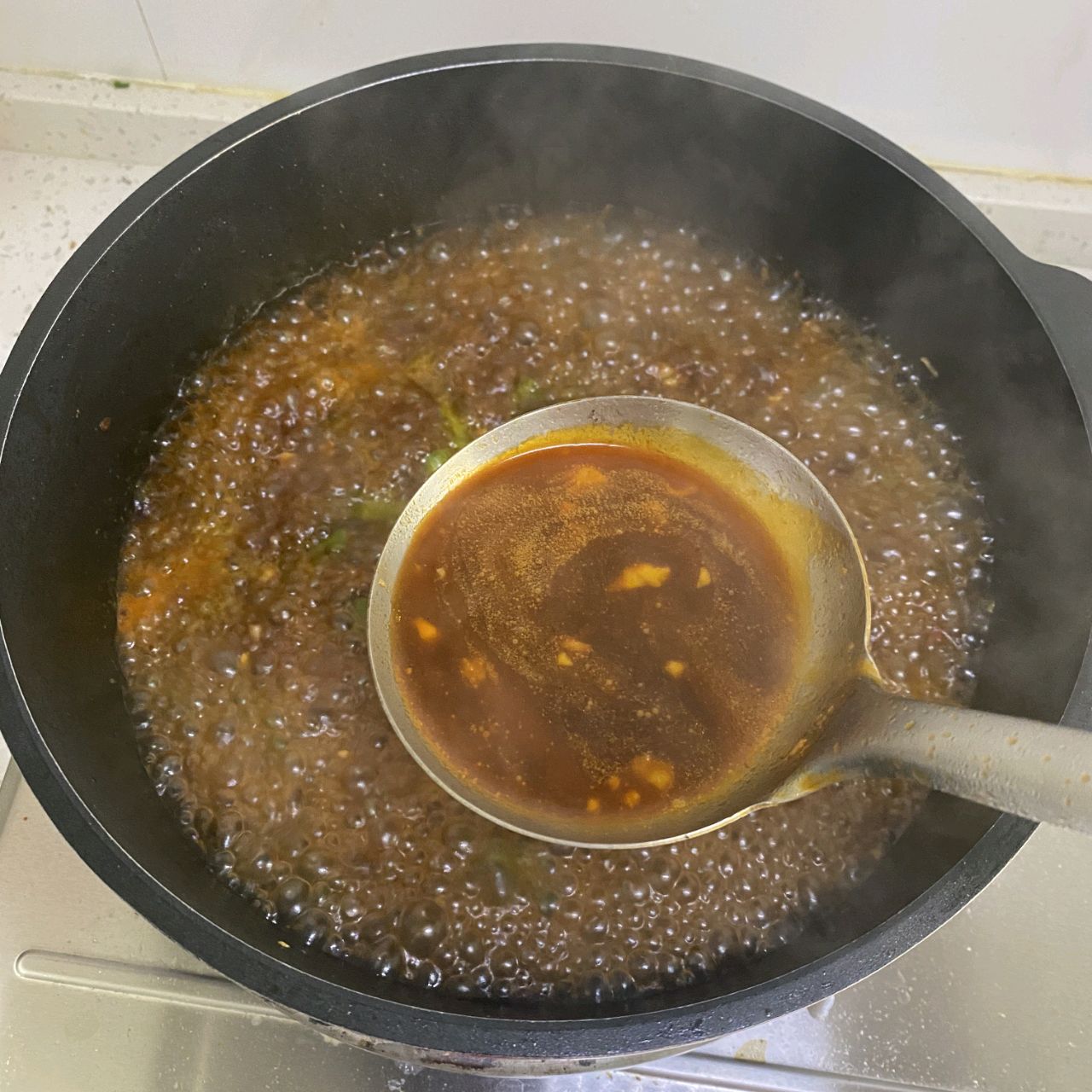 肉末豆角焖面