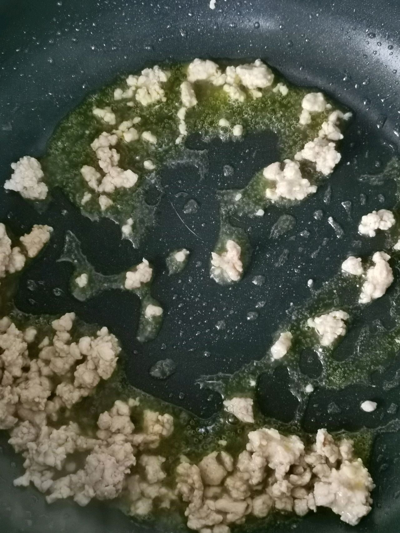 肉末粉丝炒包菜