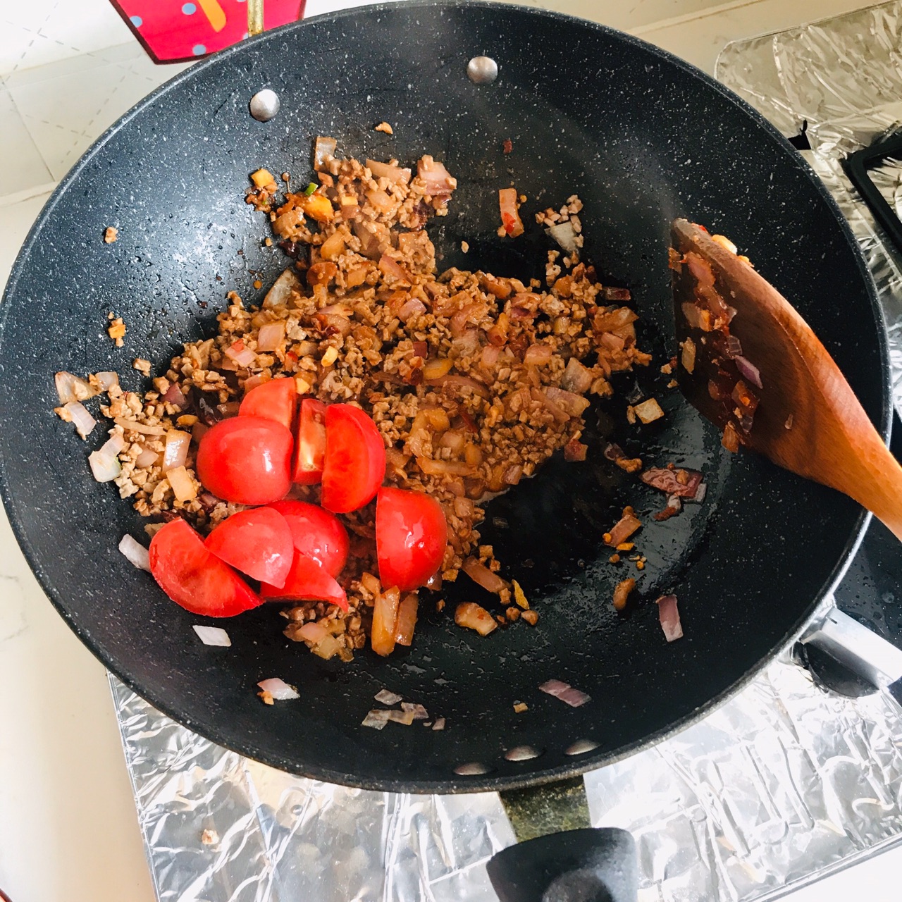 肉末红烧土豆