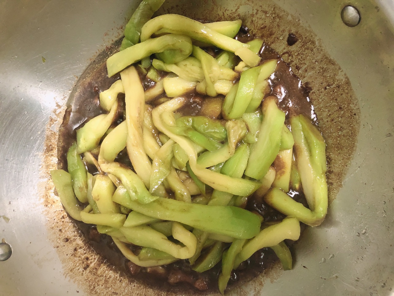 肉沫酱茄条