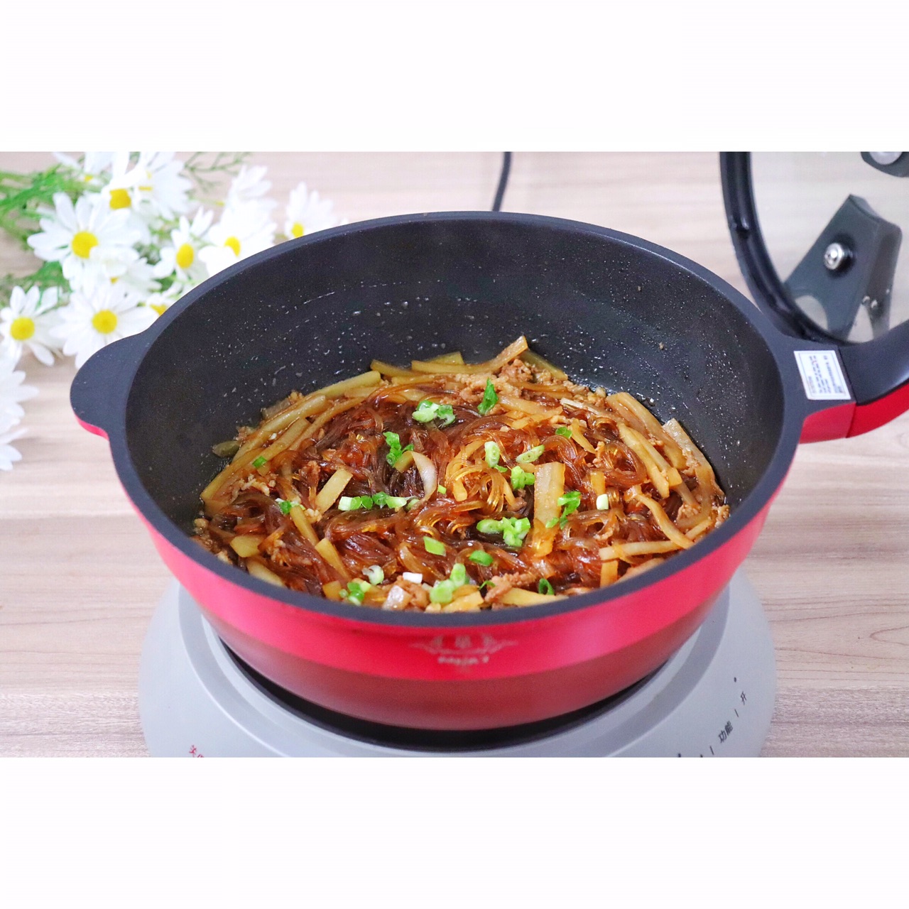 肉末萝卜炖粉条
