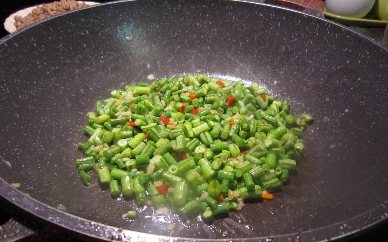肉末梅菜豇豆