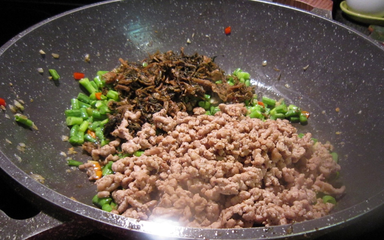 肉末梅菜豇豆