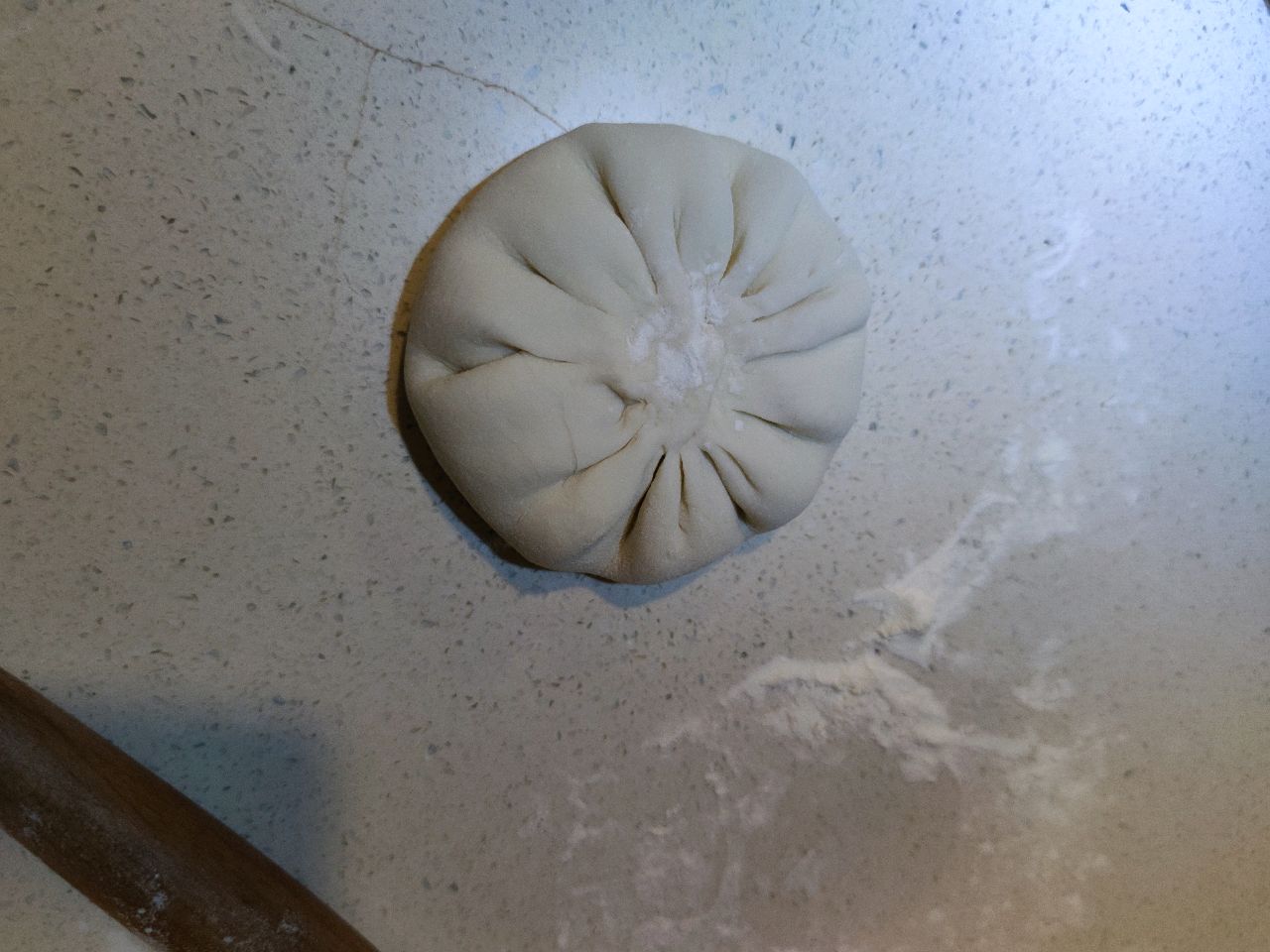 肉末南瓜芽菜煎饼