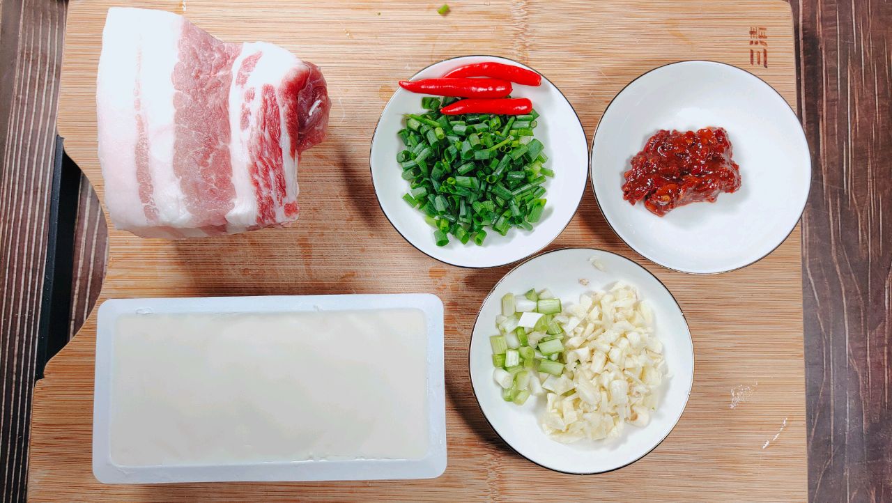 肉末嫩豆腐