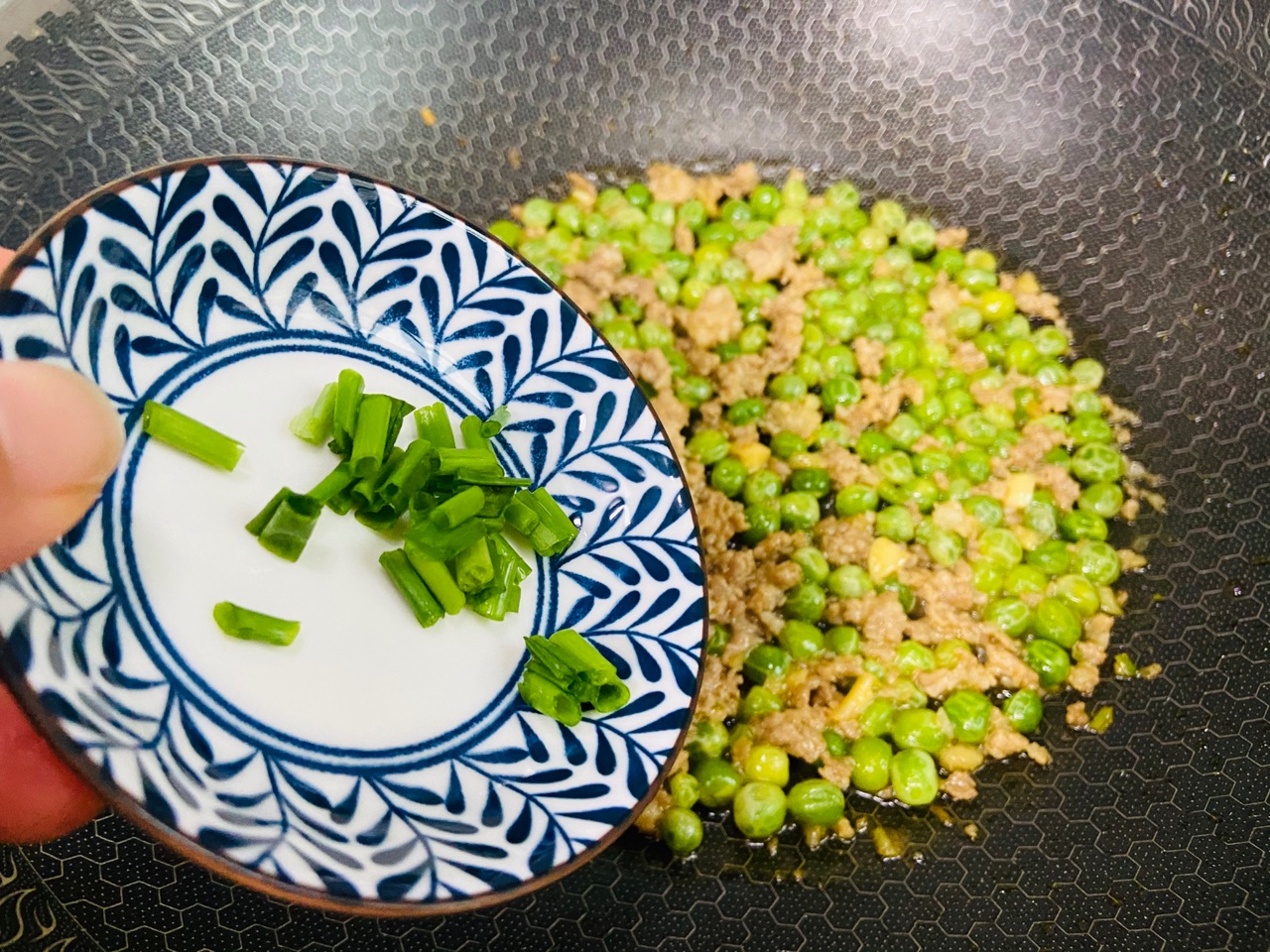 肉末青豆