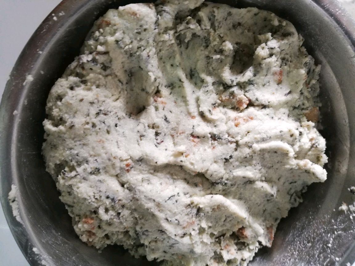 肉末水萩粑
