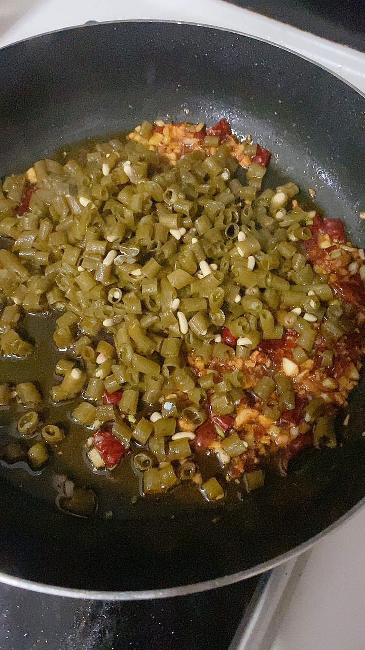 肉末酸豆角
