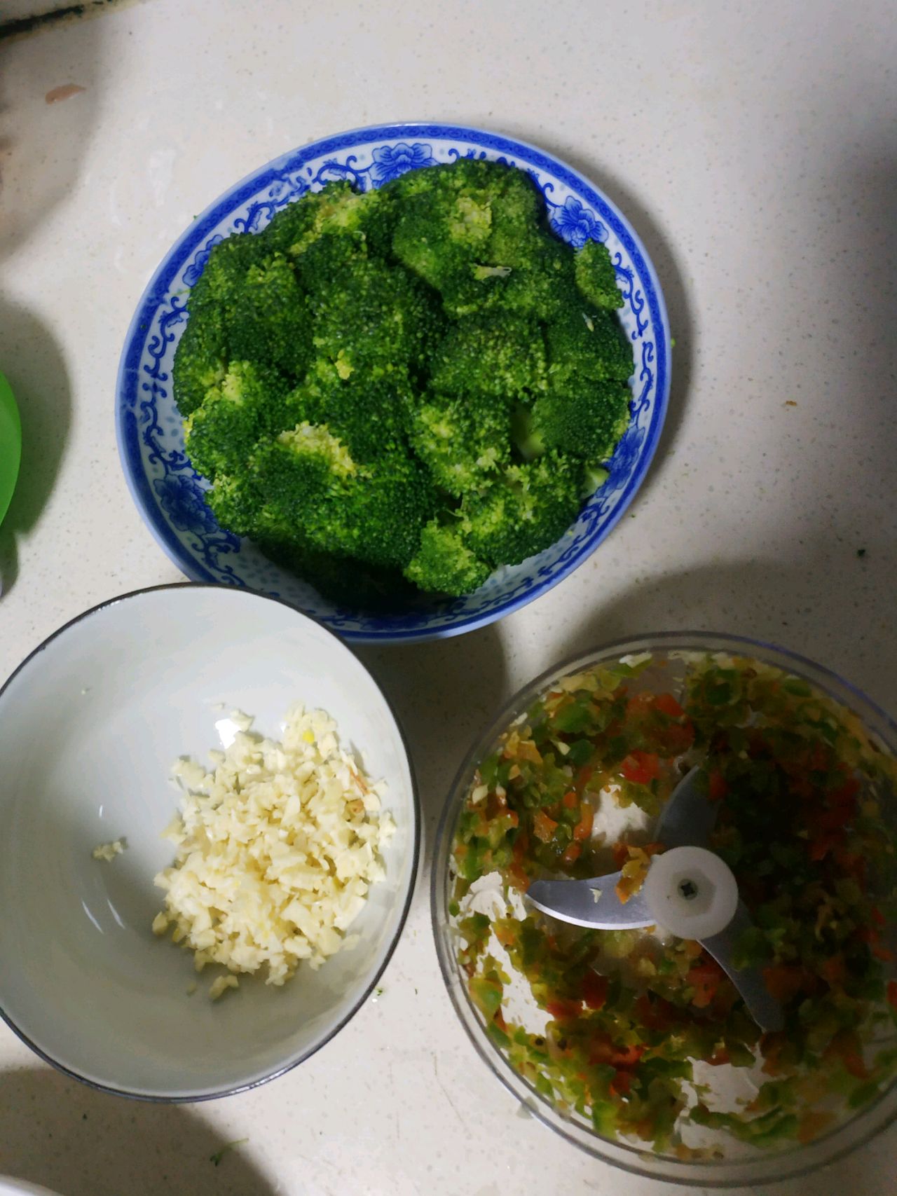 肉末西蓝花