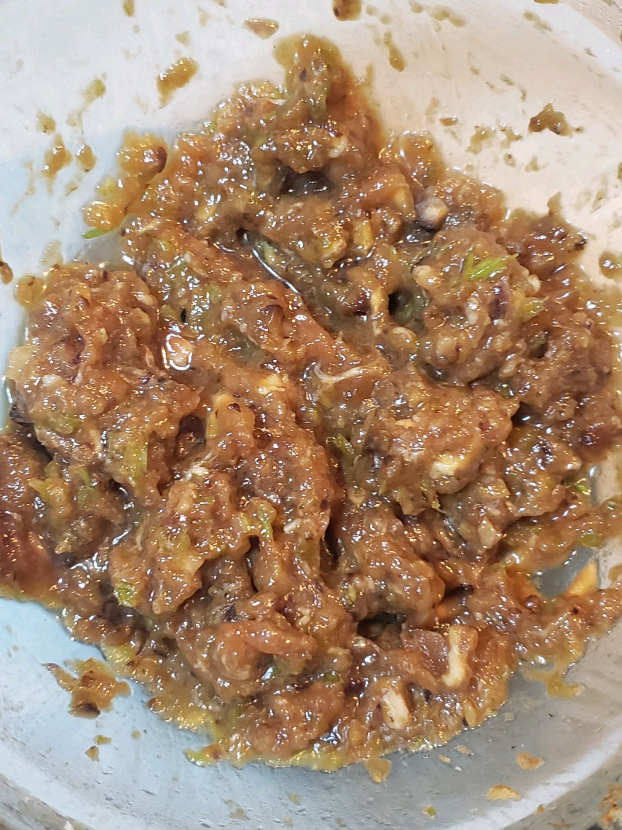 肉沫小白菜炖豆腐