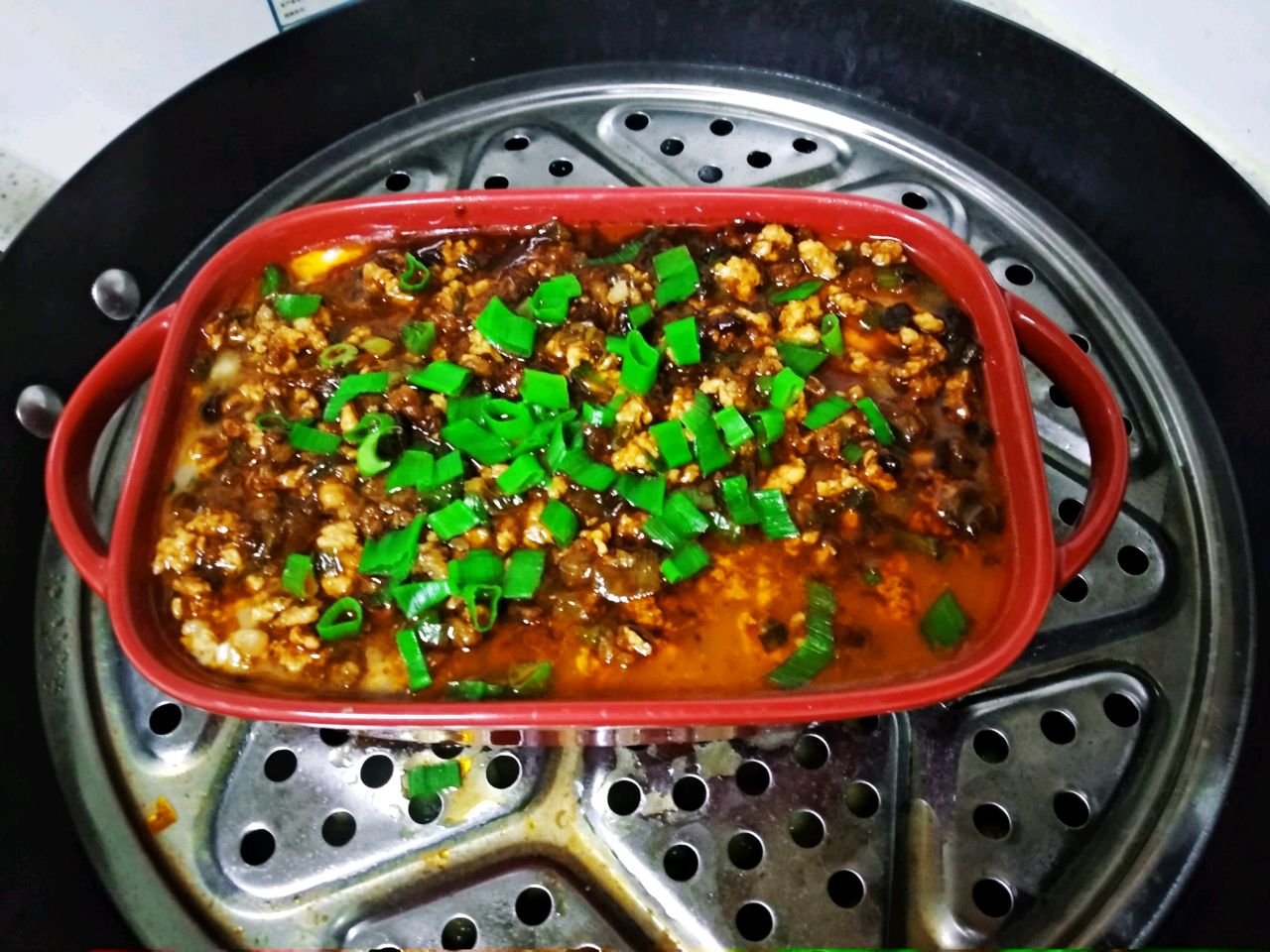 肉沫蒸豆腐