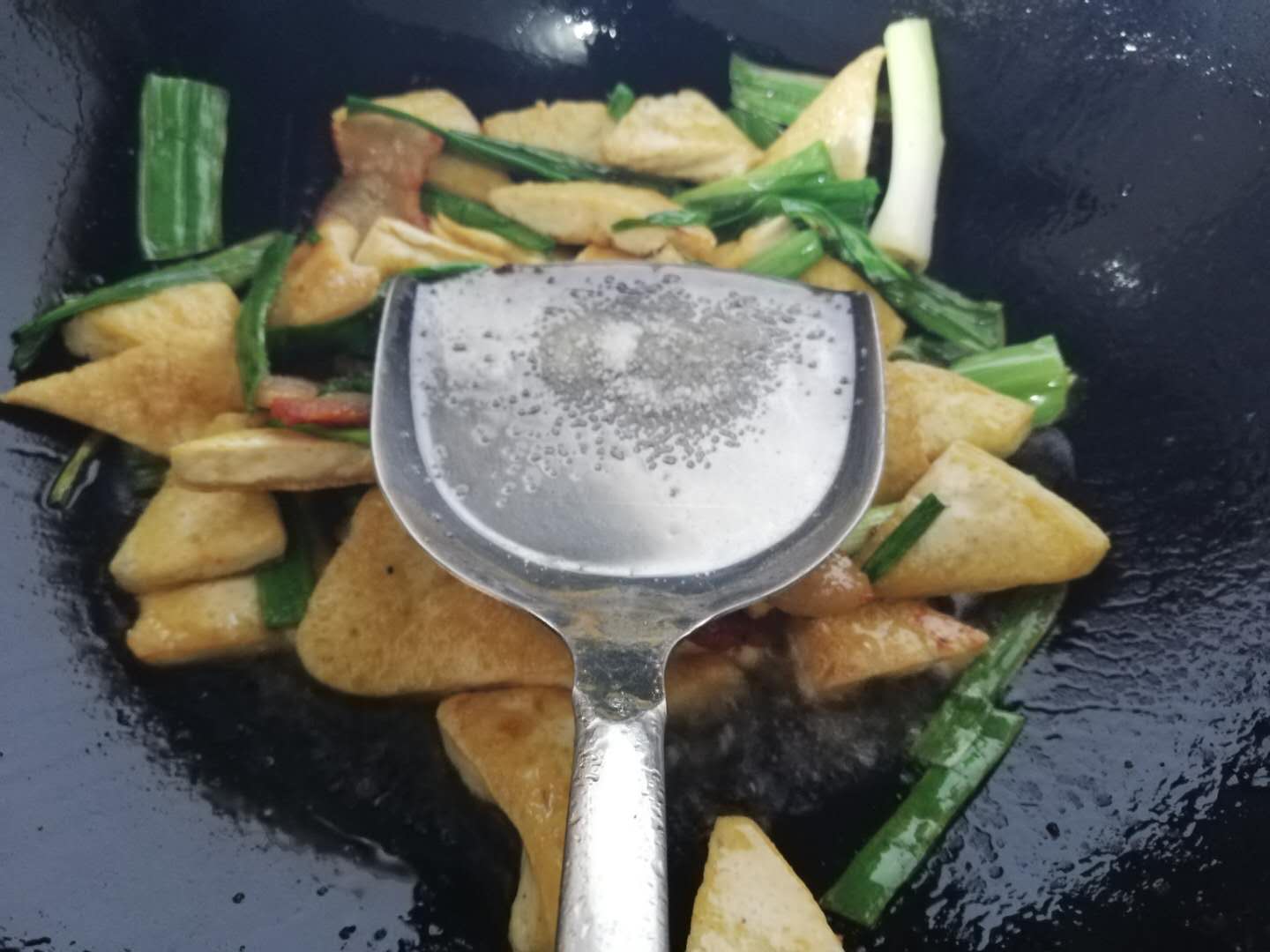 肉片煎豆腐