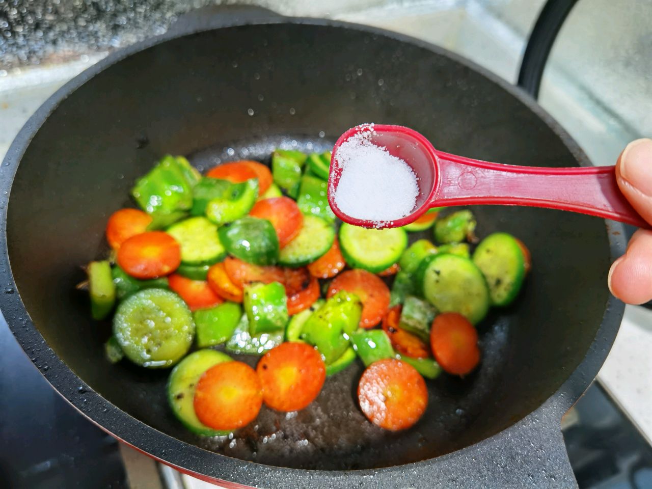 肉片什锦炒素