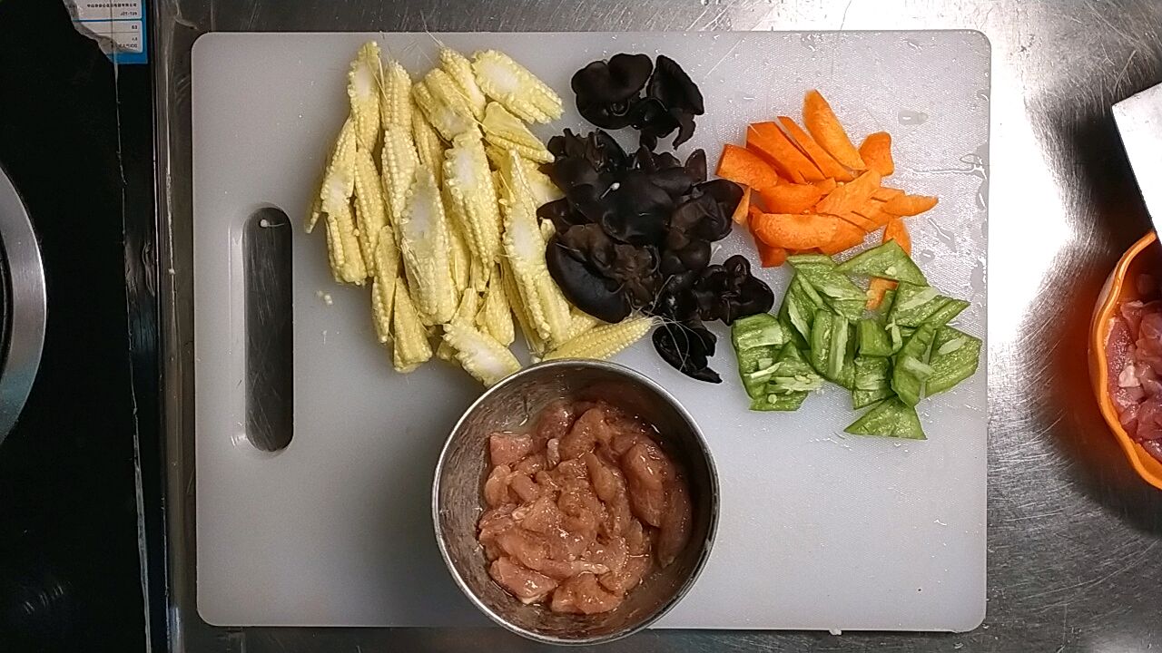 肉片玉米笋