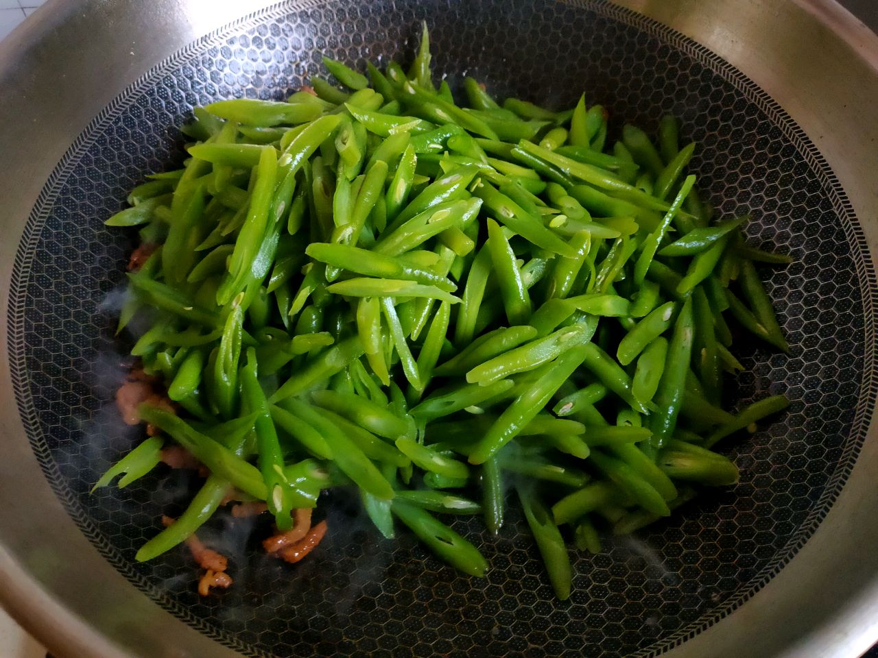 肉丝炒豆角