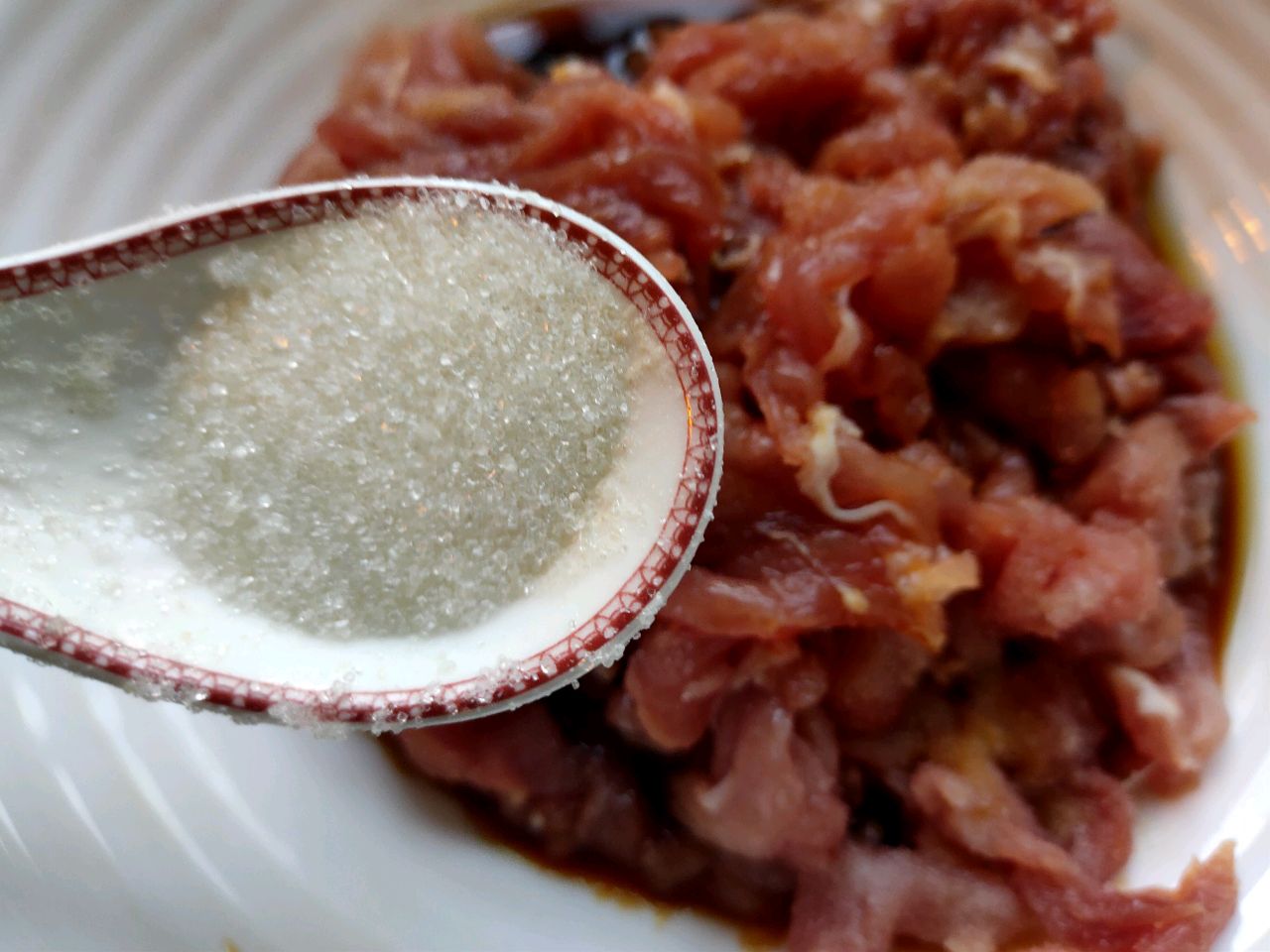 肉丝炒豆角