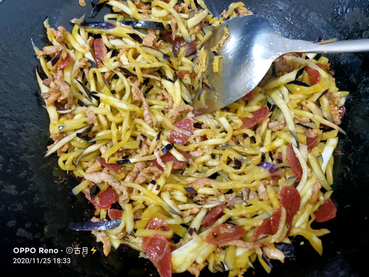 肉丝茄子