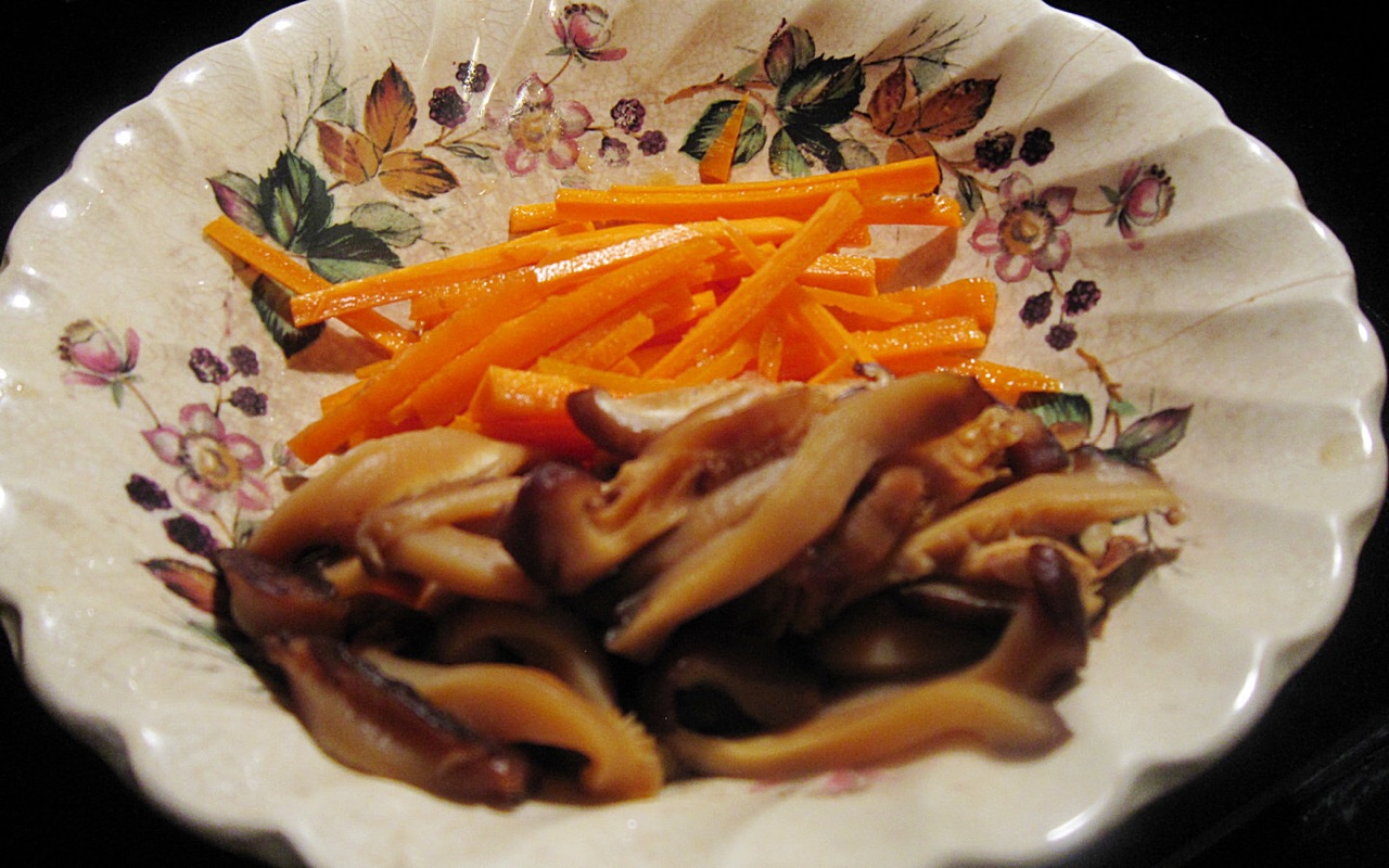 肉丝蔬菜