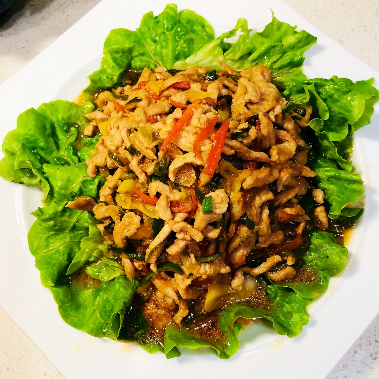 肉丝细细红