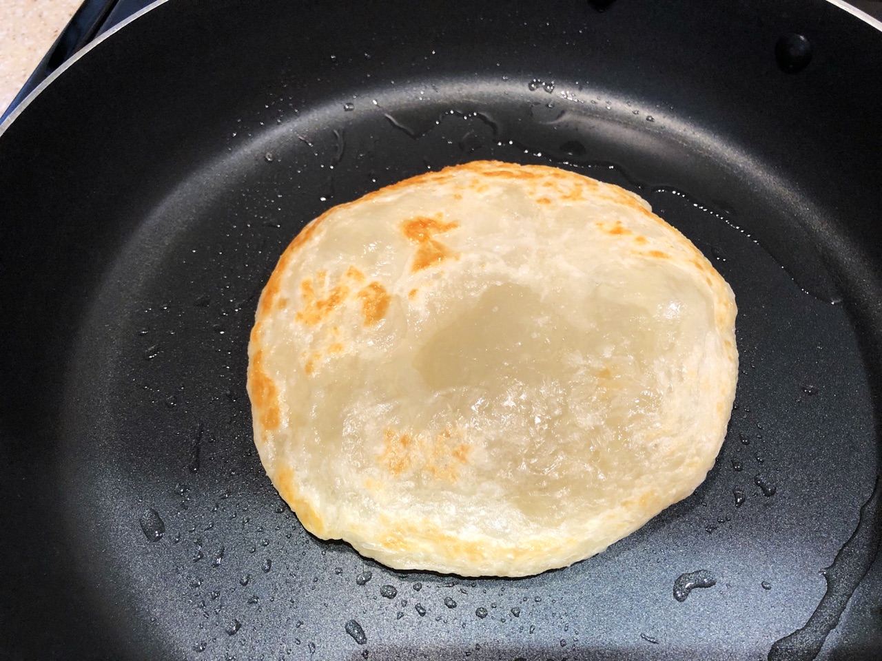 肉松鸡蛋卷饼