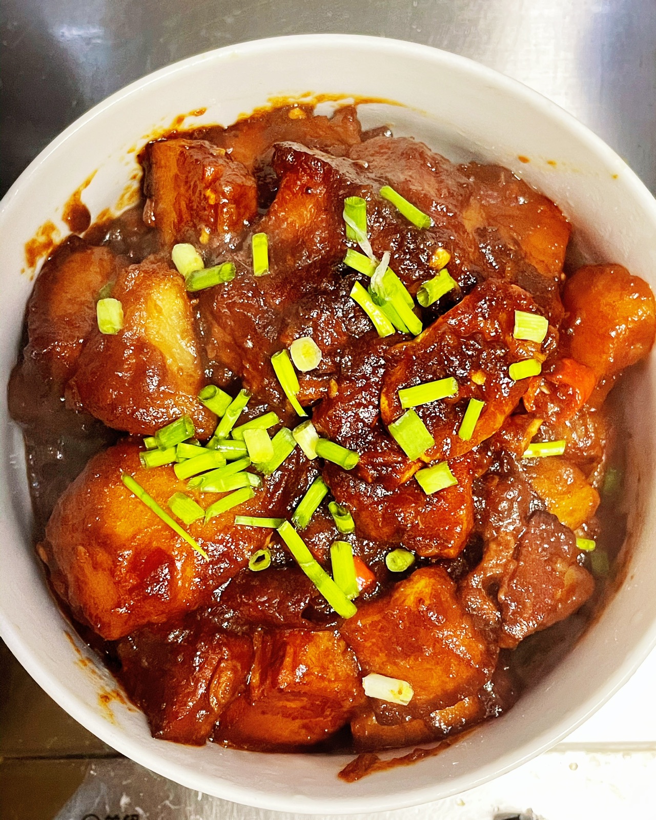 入口即化的川式土豆烧肉