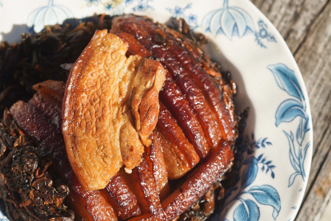 软糯不腻的梅干菜扣肉