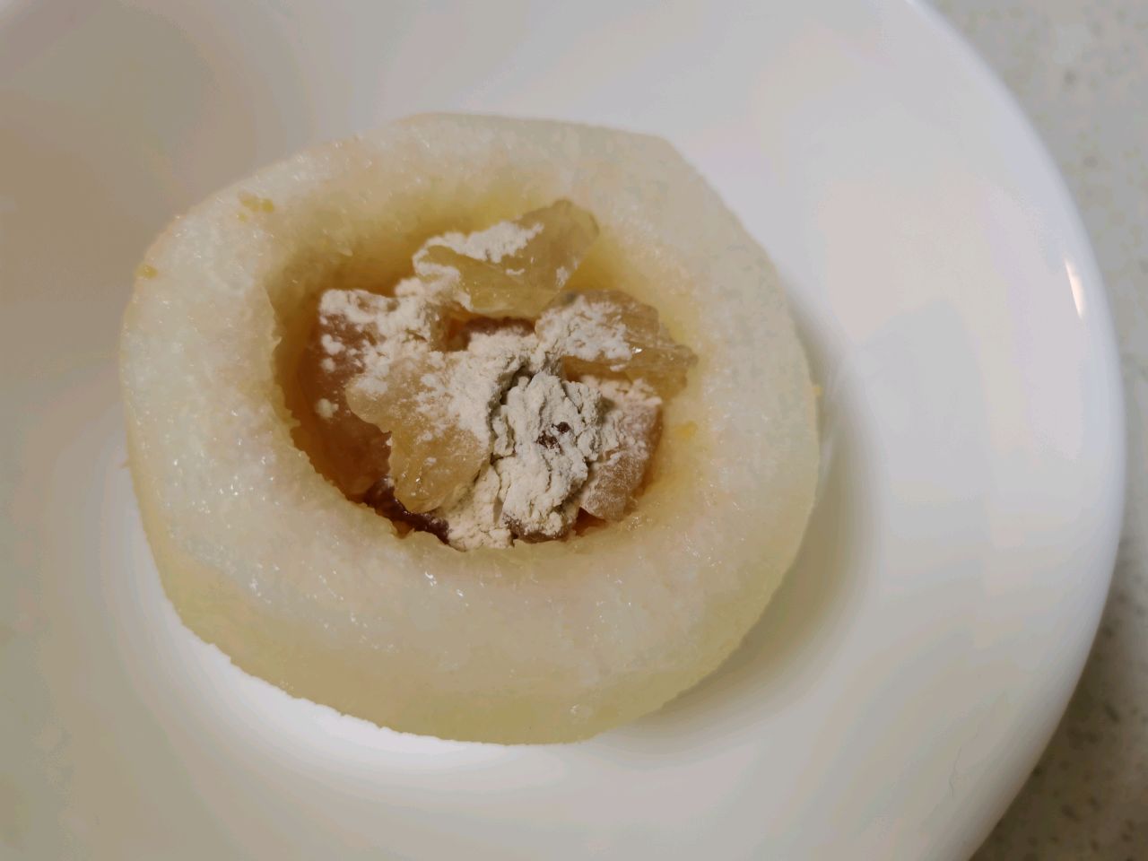 润肺止咳超有效——川贝冰糖蒸雪梨
