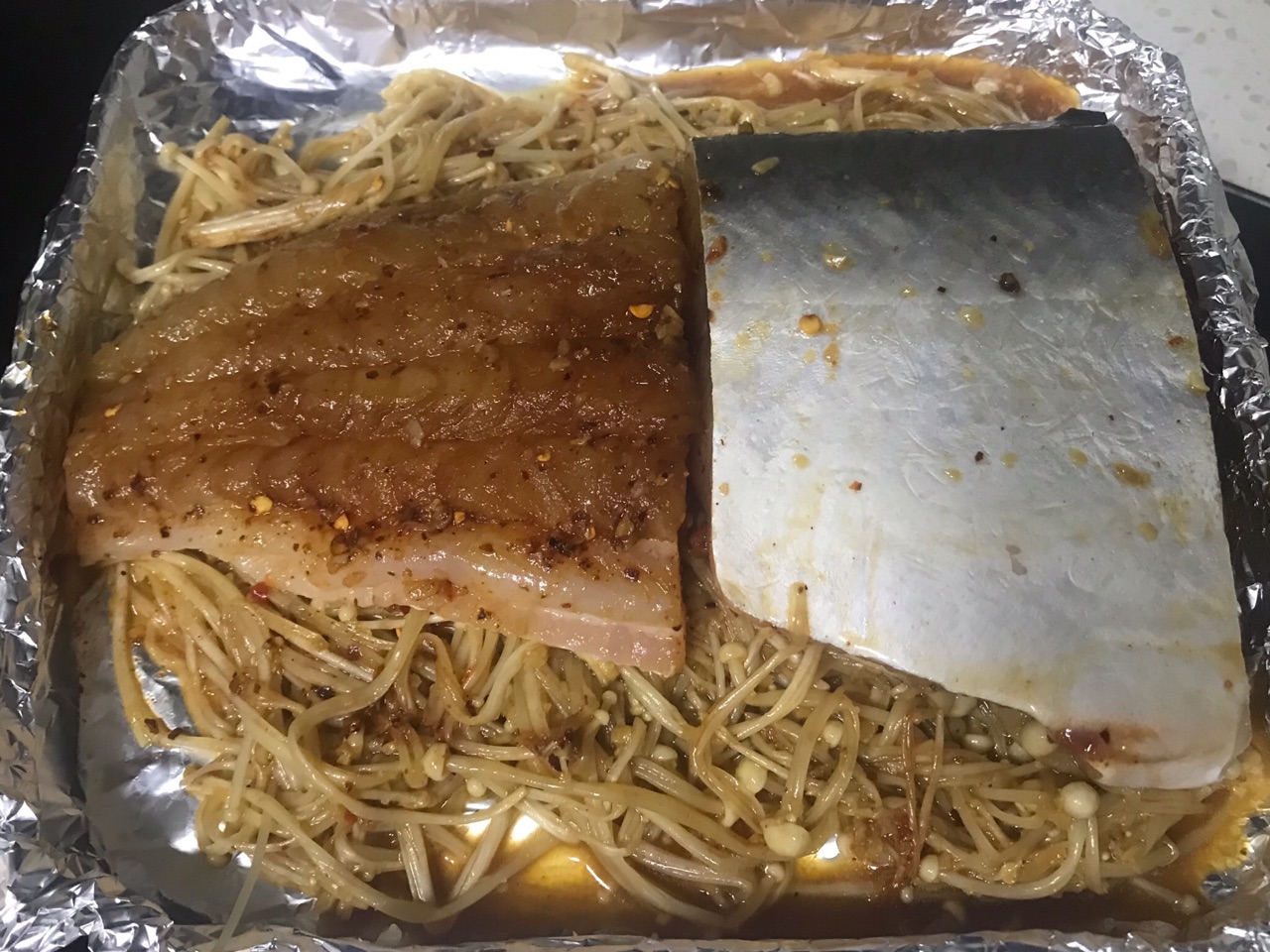 So 的快手减脂餐，蒜蓉巴沙鱼