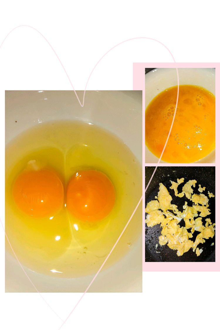 色香味俱全的蛋炒饭