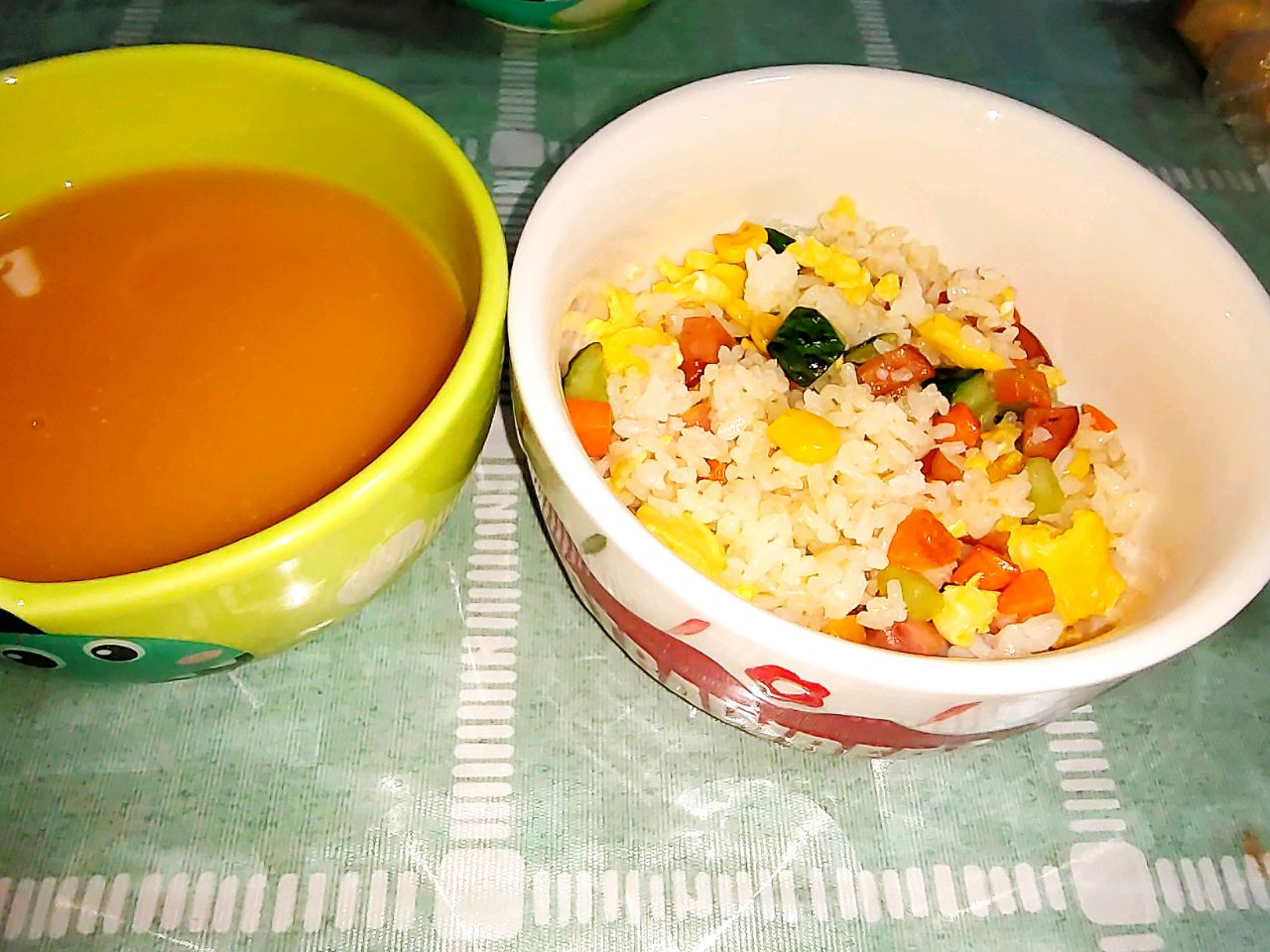 色香味俱全的蛋炒饭