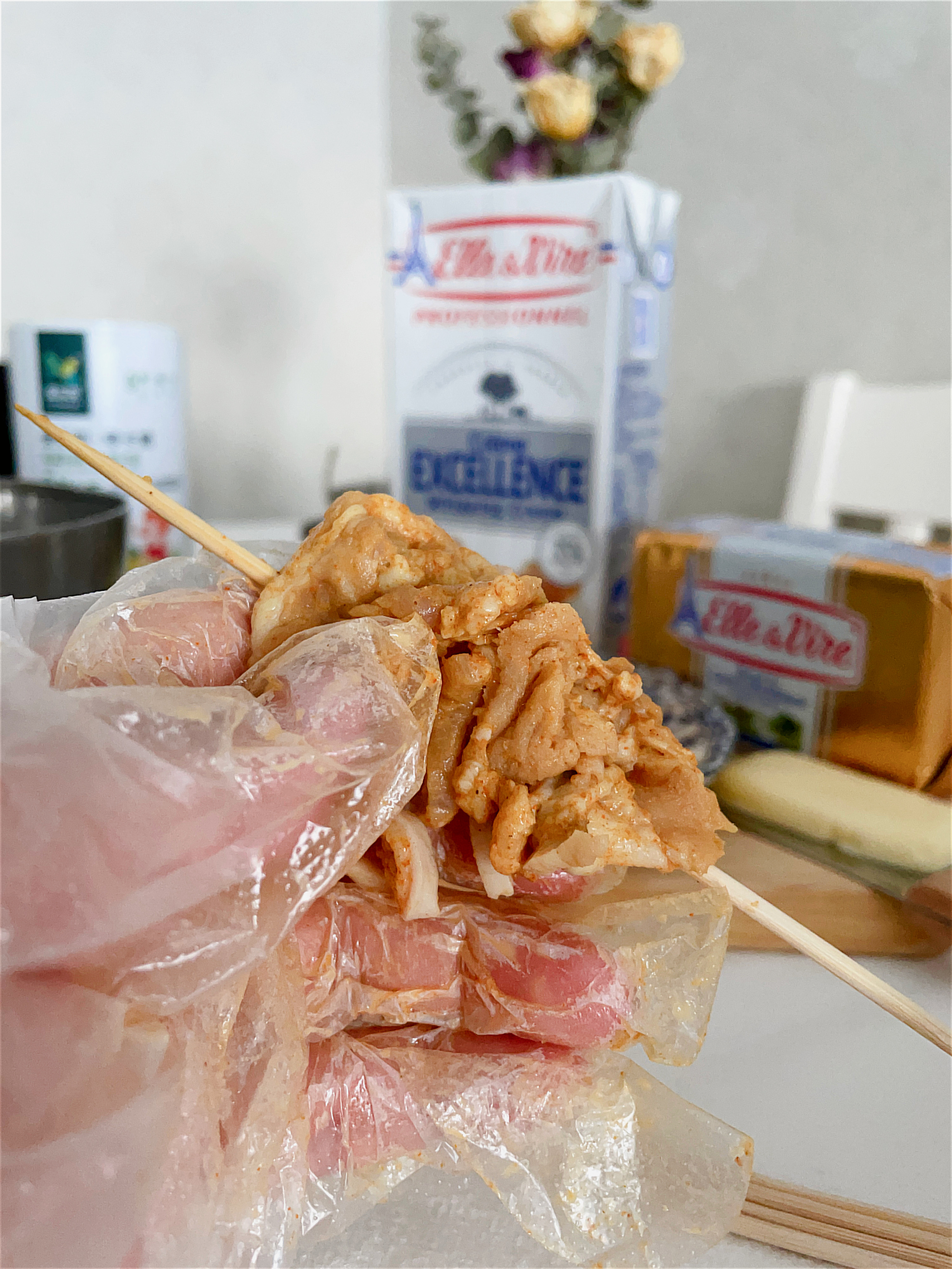 沙爹五花肉串