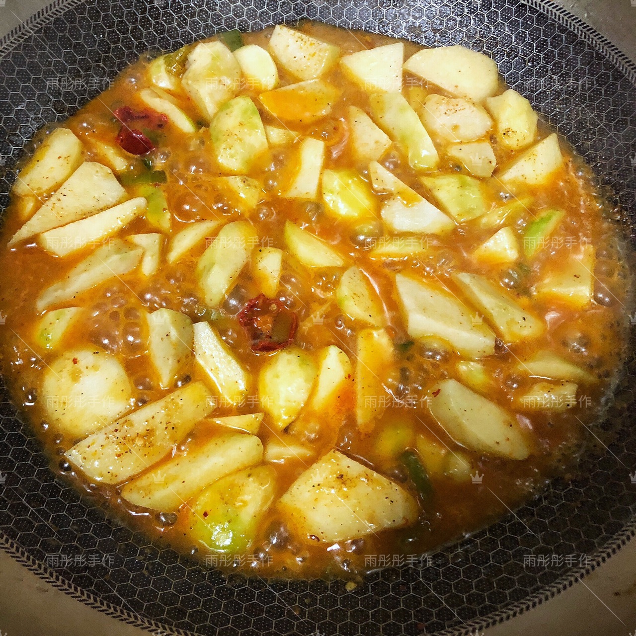 ㊙️傻瓜级菜谱‼️莱阳芋头炖茼蒿‼️
