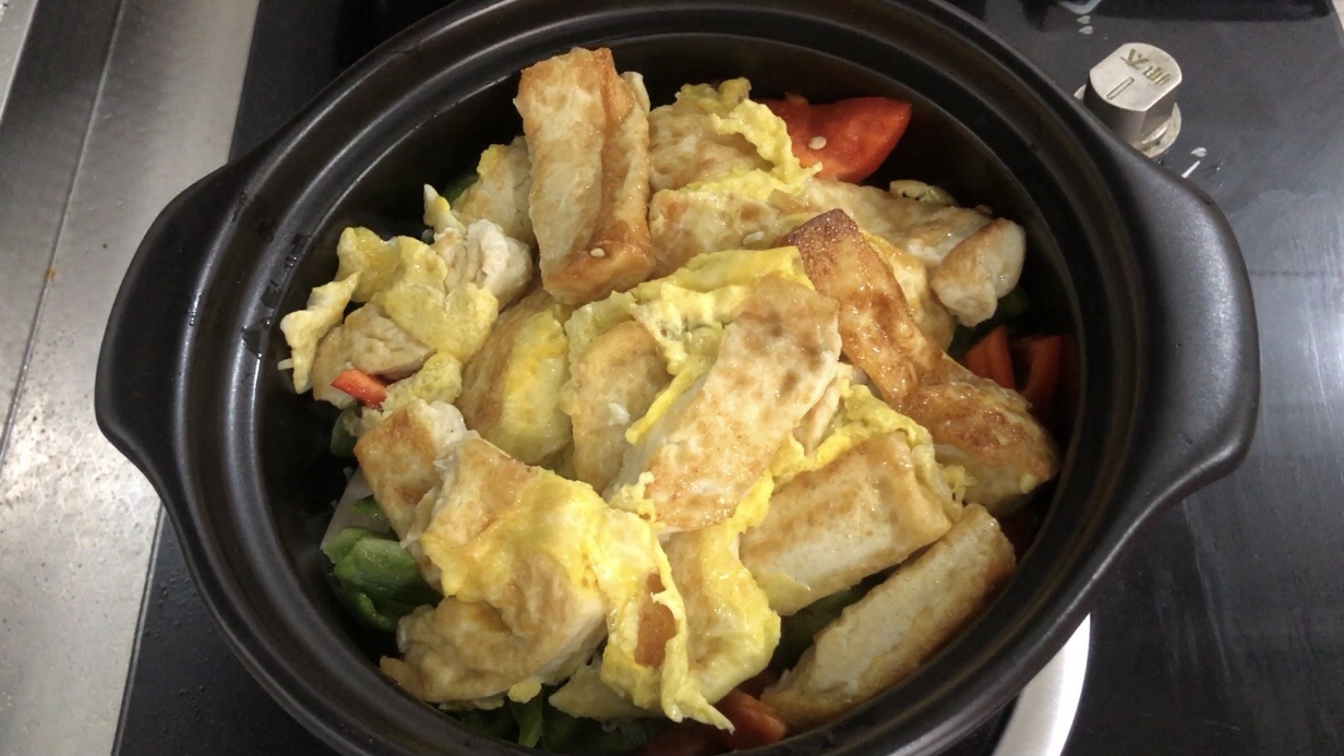 砂锅豆腐煲