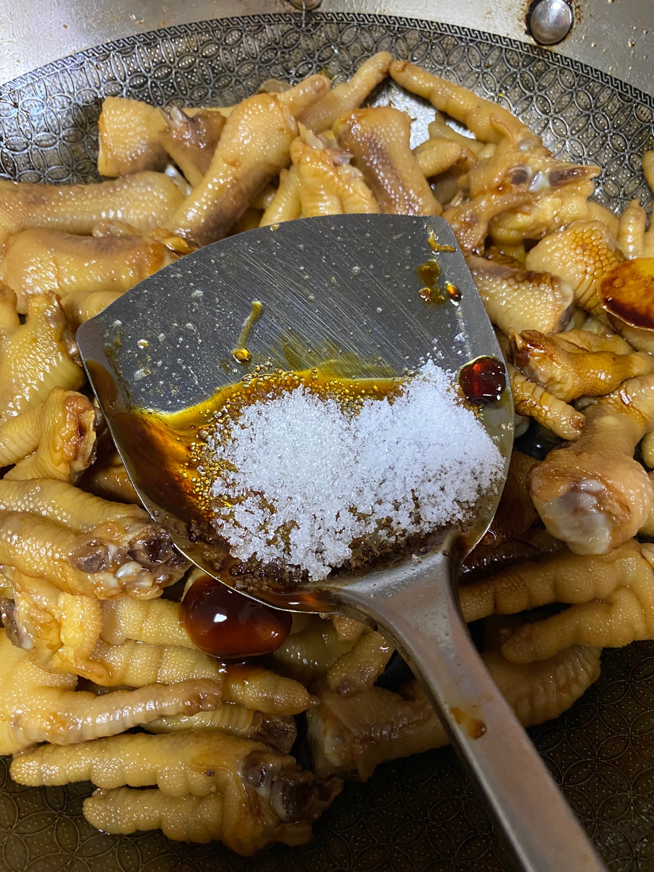 砂锅鸡爪