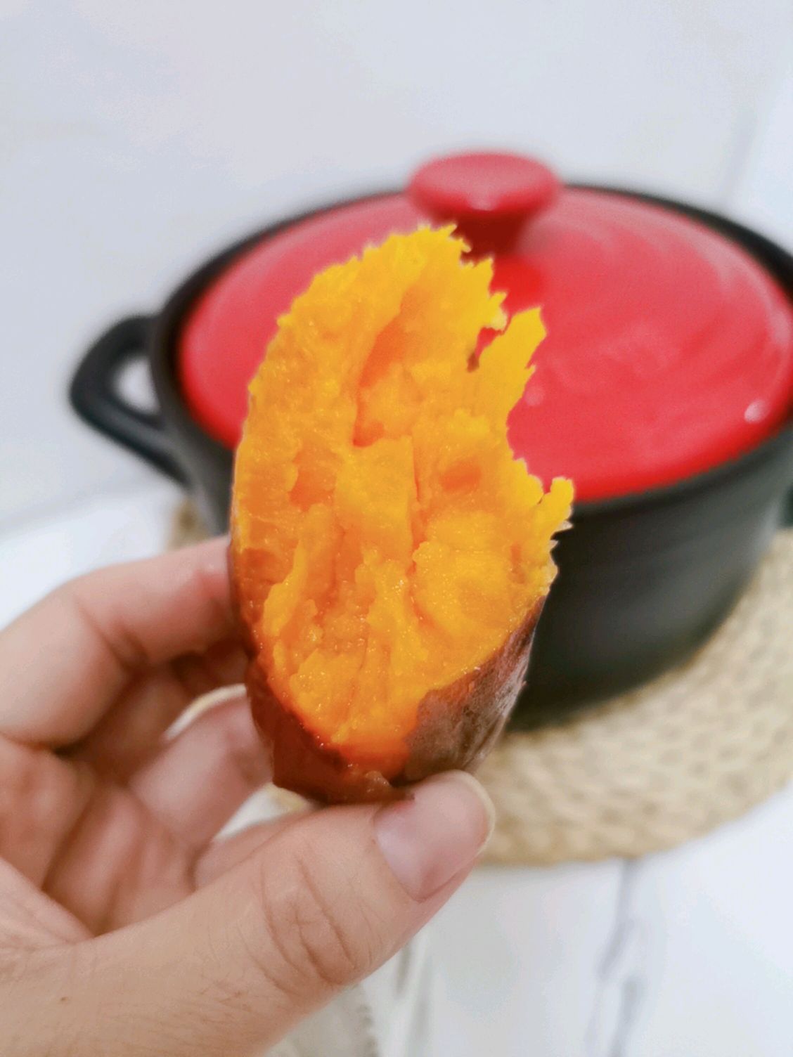砂锅烤红薯